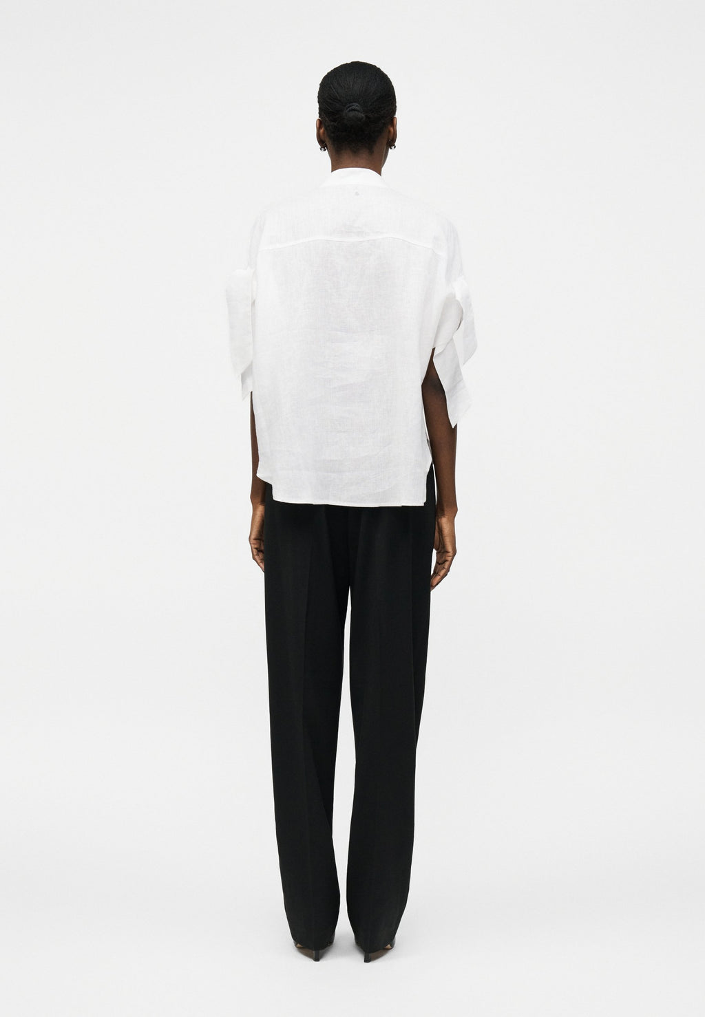 Button-down blouse - optic white