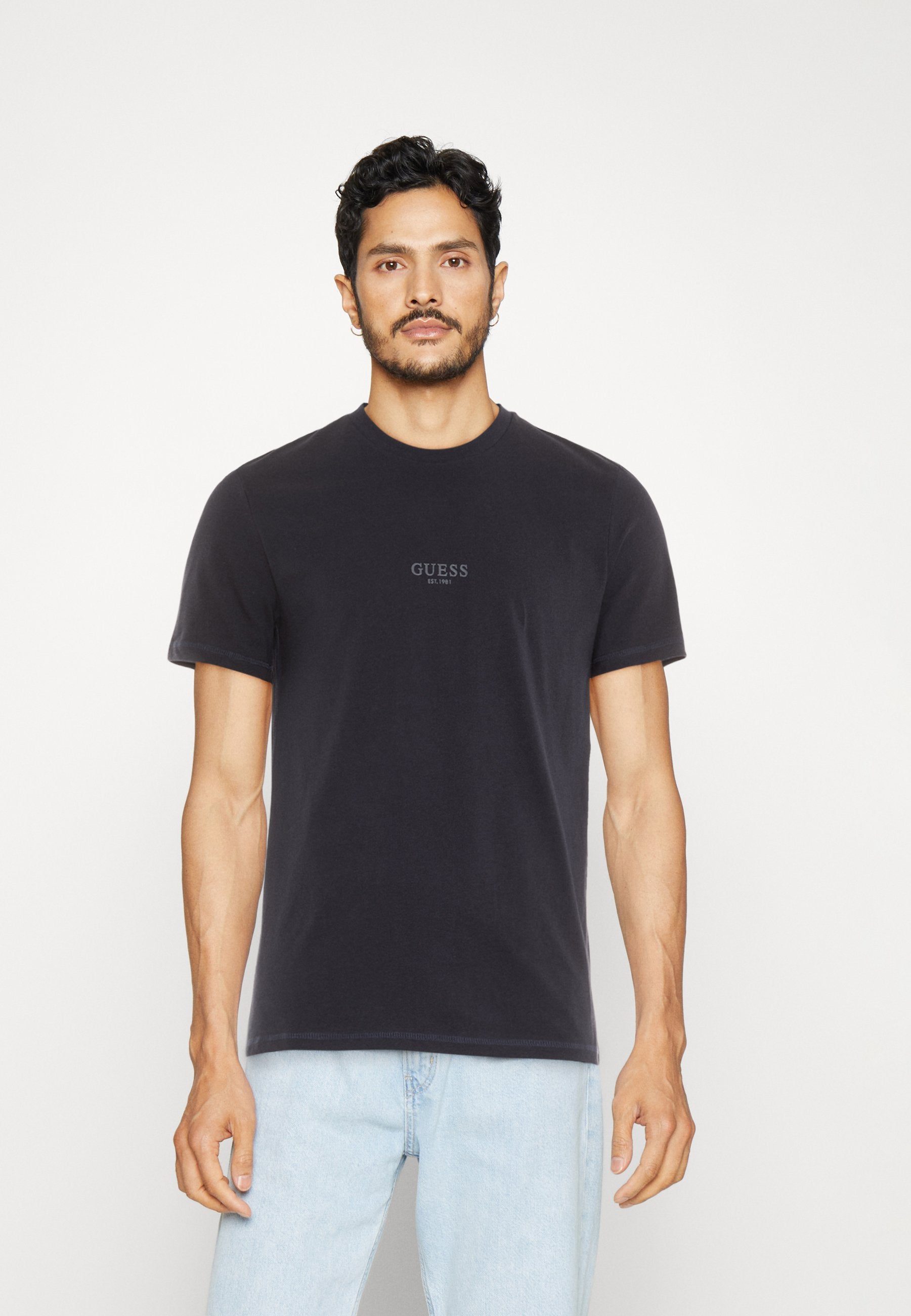 AIDY CN SS TEE - Basic T-shirt - smart blue