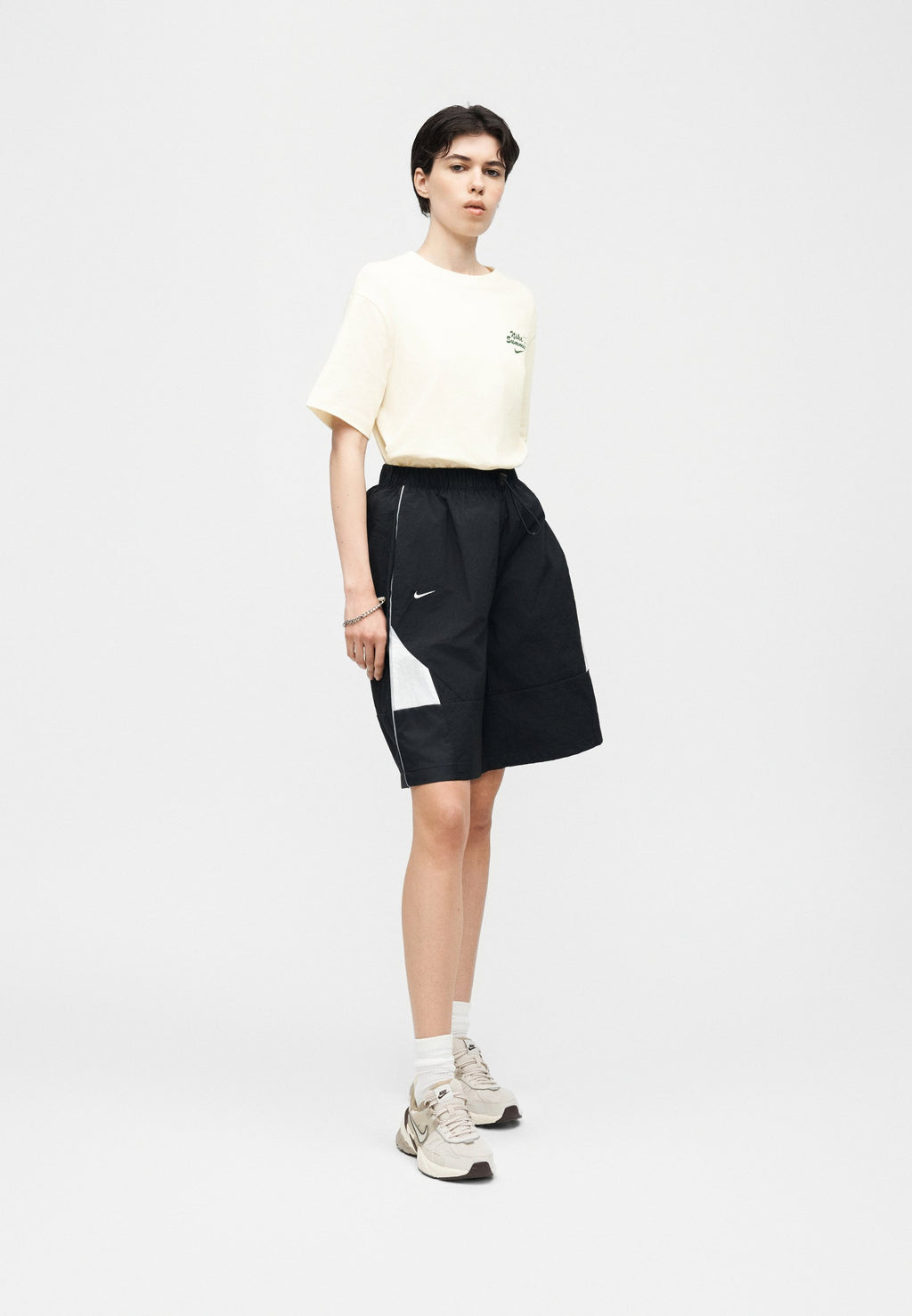 Basic T-shirt - pale ivory