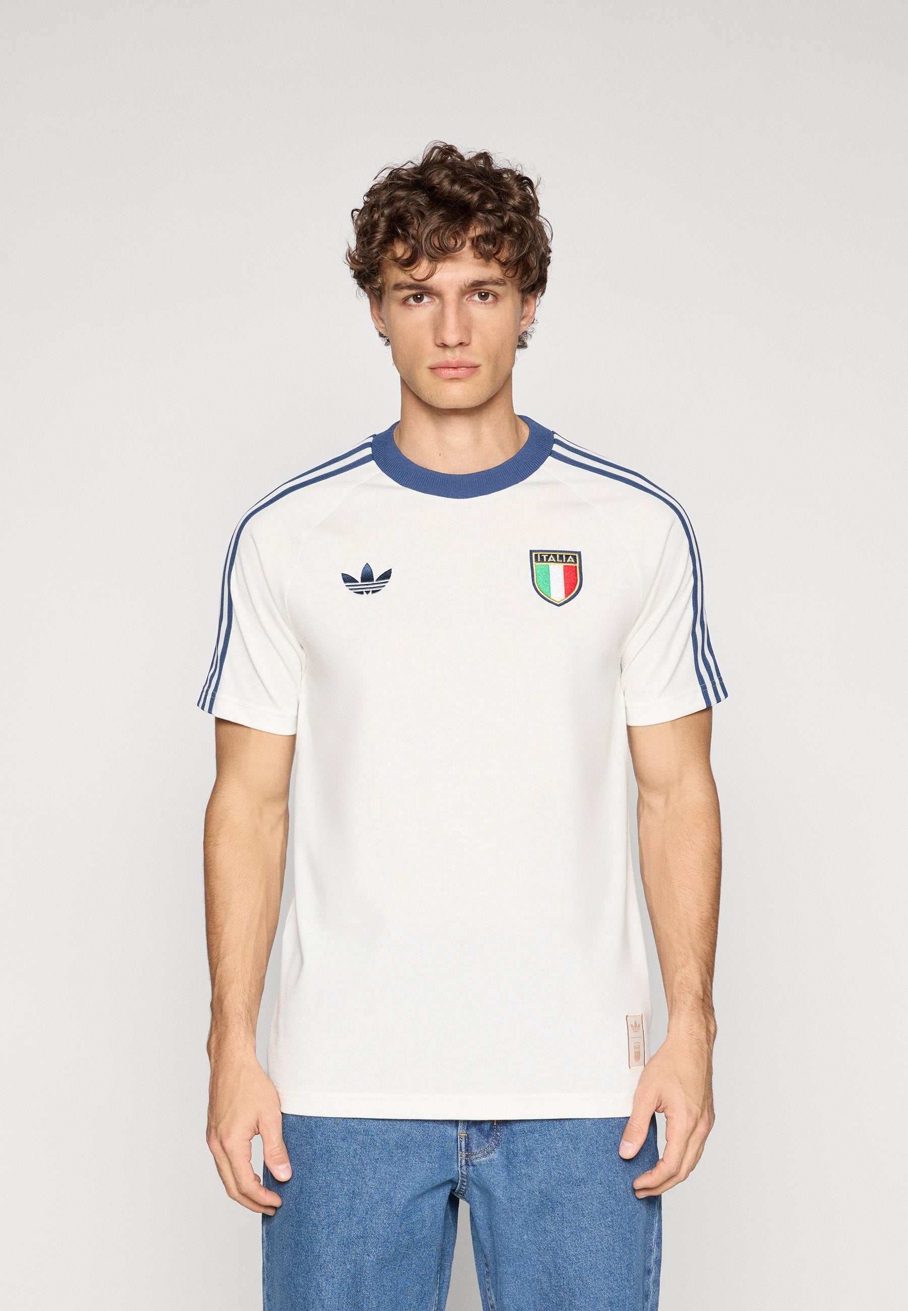 ITALY ORIGINALS LIFESTYLE - T-shirt de sport - blanc cristal