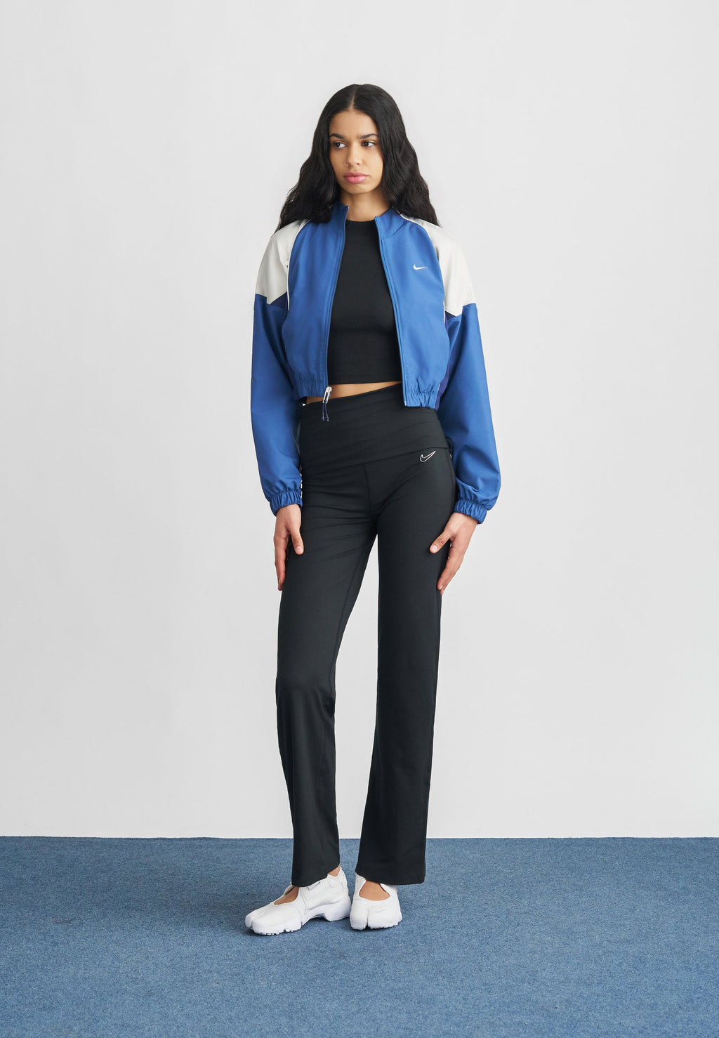 FLARED PANT - Tracksuit bottoms - black