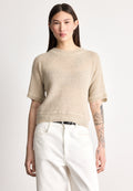 FANCER - Basic T-shirt - light beige