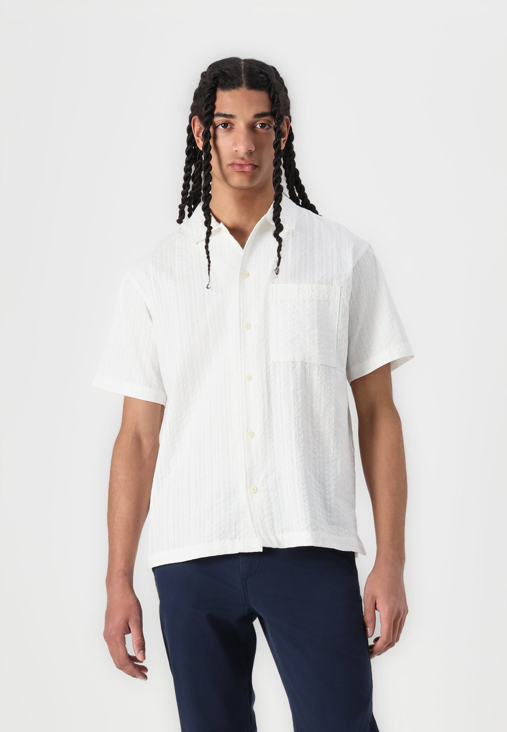 Resort Relaxed Fit - Shirt - white