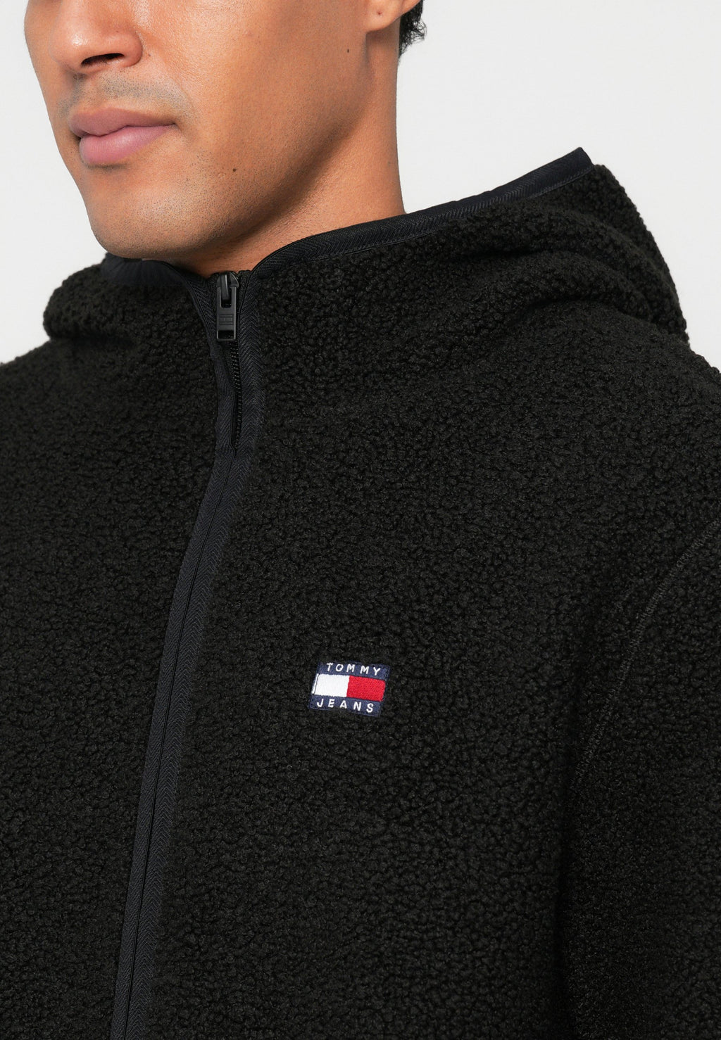 BADGE ZIP UNISEX - Fleece jacket - black