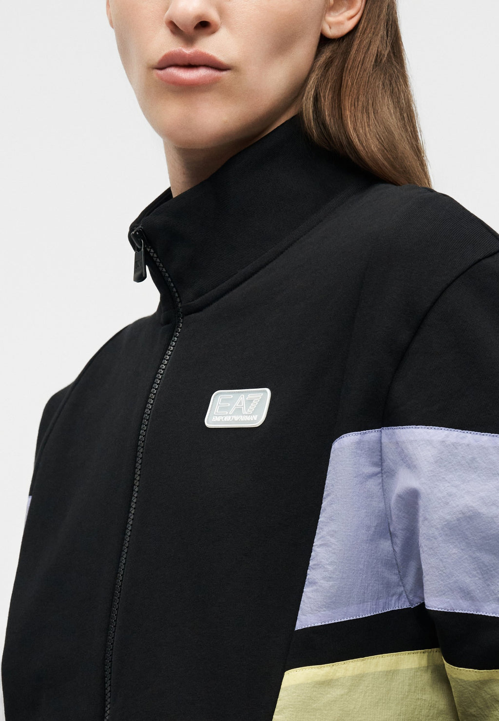 Zip-up sweatshirt - black