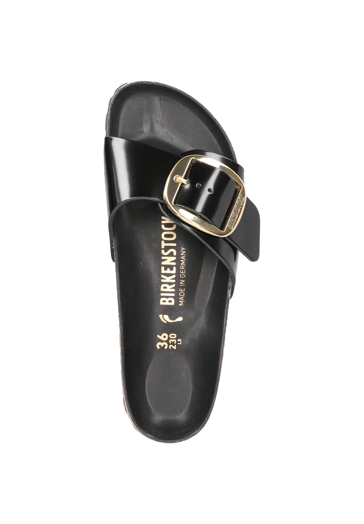MADRID BB LENA HIGH SHINE BLACK HEXS - NARROW - Sandals - schwarz