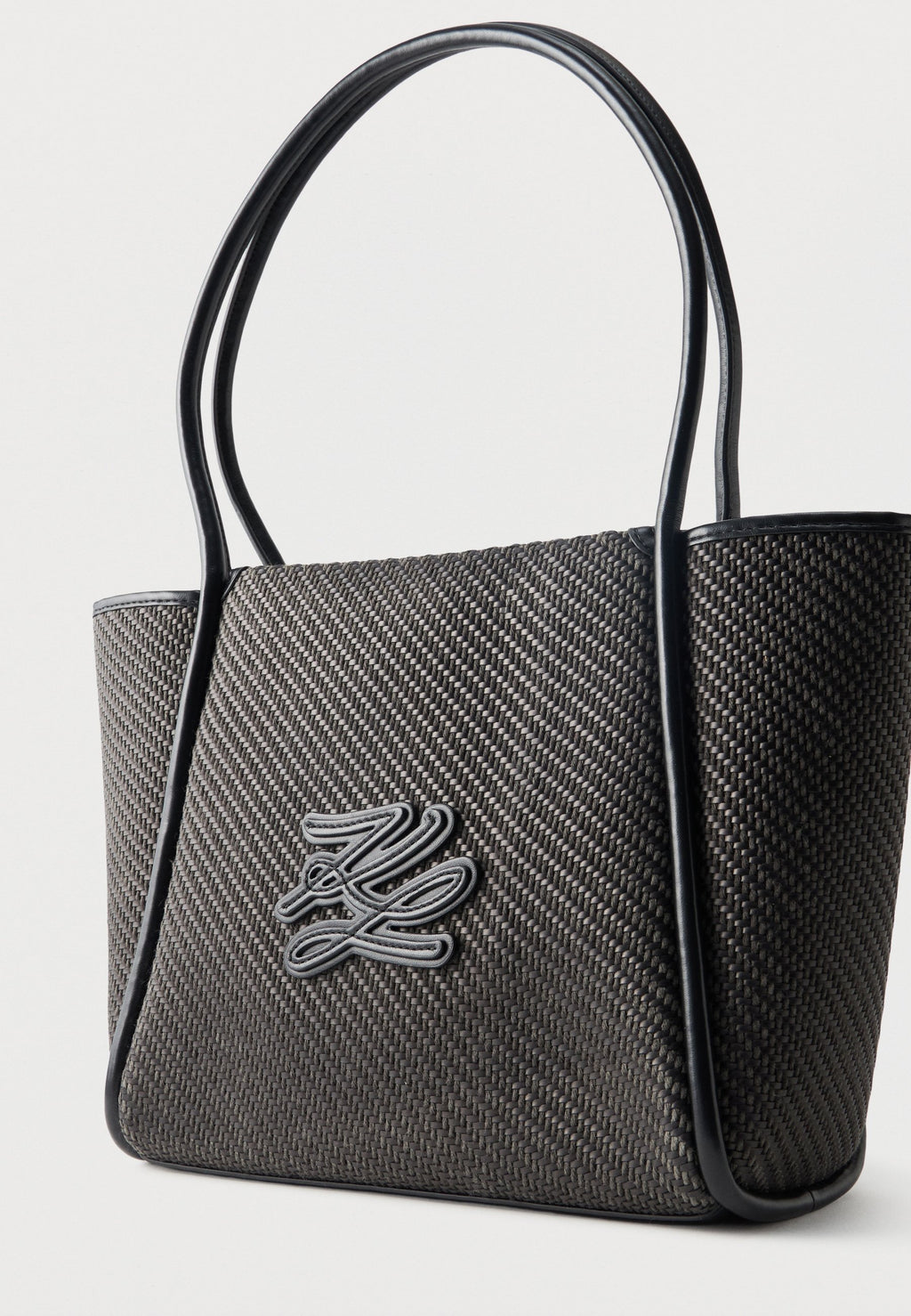 AUTOGRAPH PATCH TOTE - Handbag - black