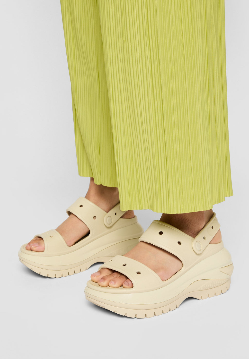 MEGA CRUSH UNISEX - Pool slides - bone