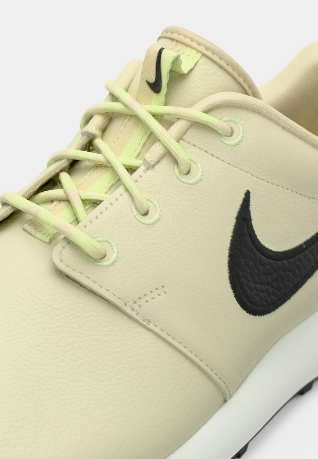 ROSHE - Golf shoes (without spikes) - light khaki/black/light liquid lime/sail