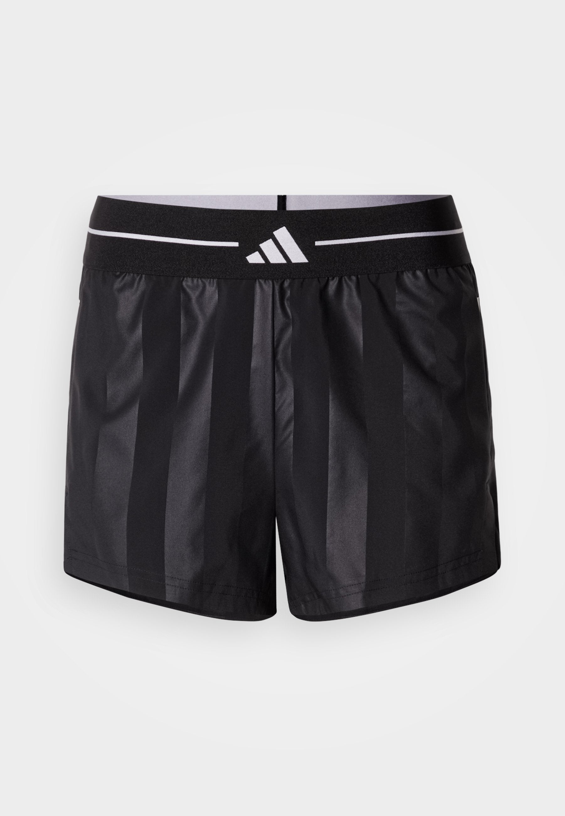 HYPERGLAM  3 STRIPES EMBOSS WOVEN - Sports shorts - black