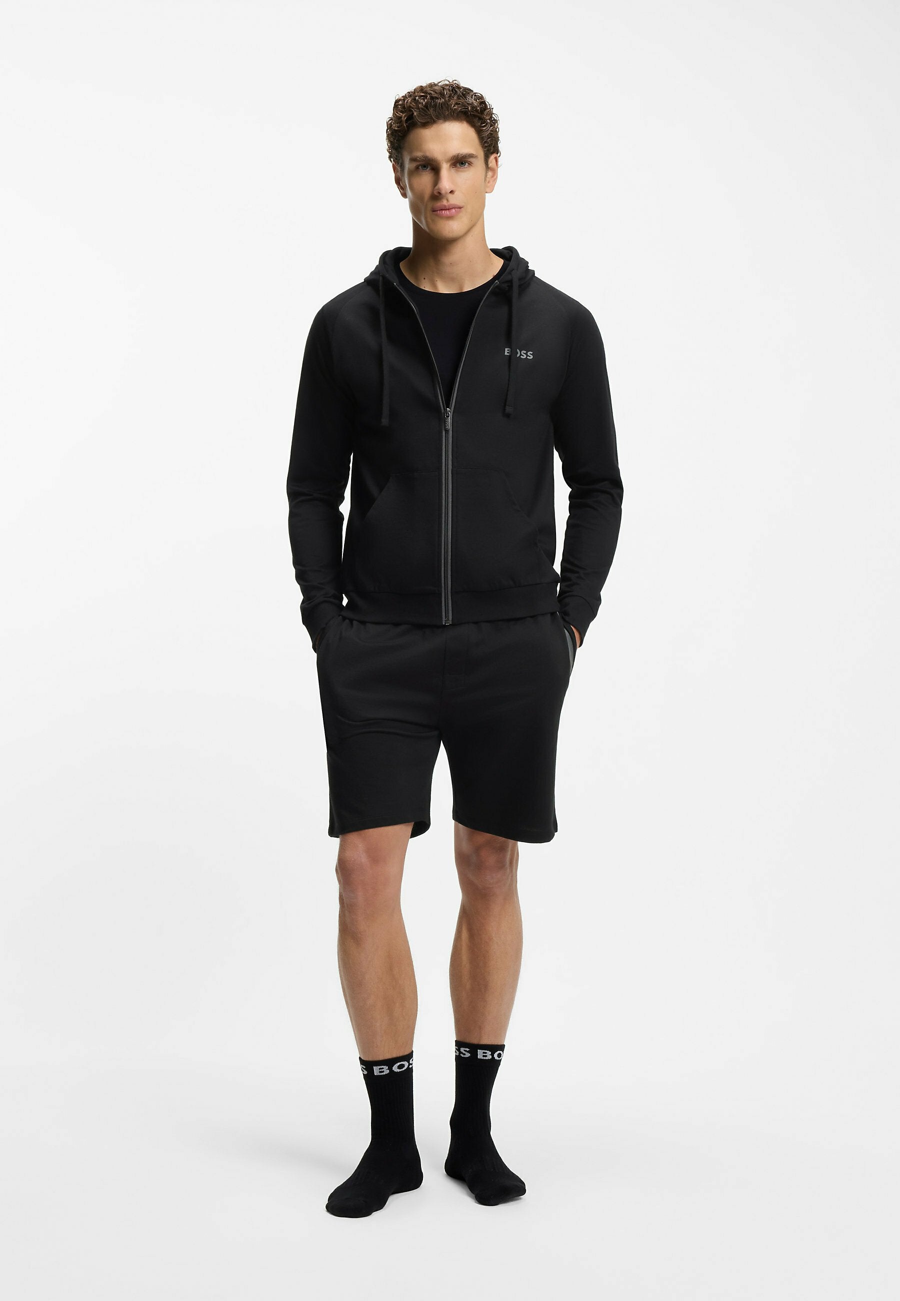 AUTHENTIC  - Zip-up sweatshirt - black four