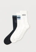 NEW LOGO 3 PACK - Socks - white