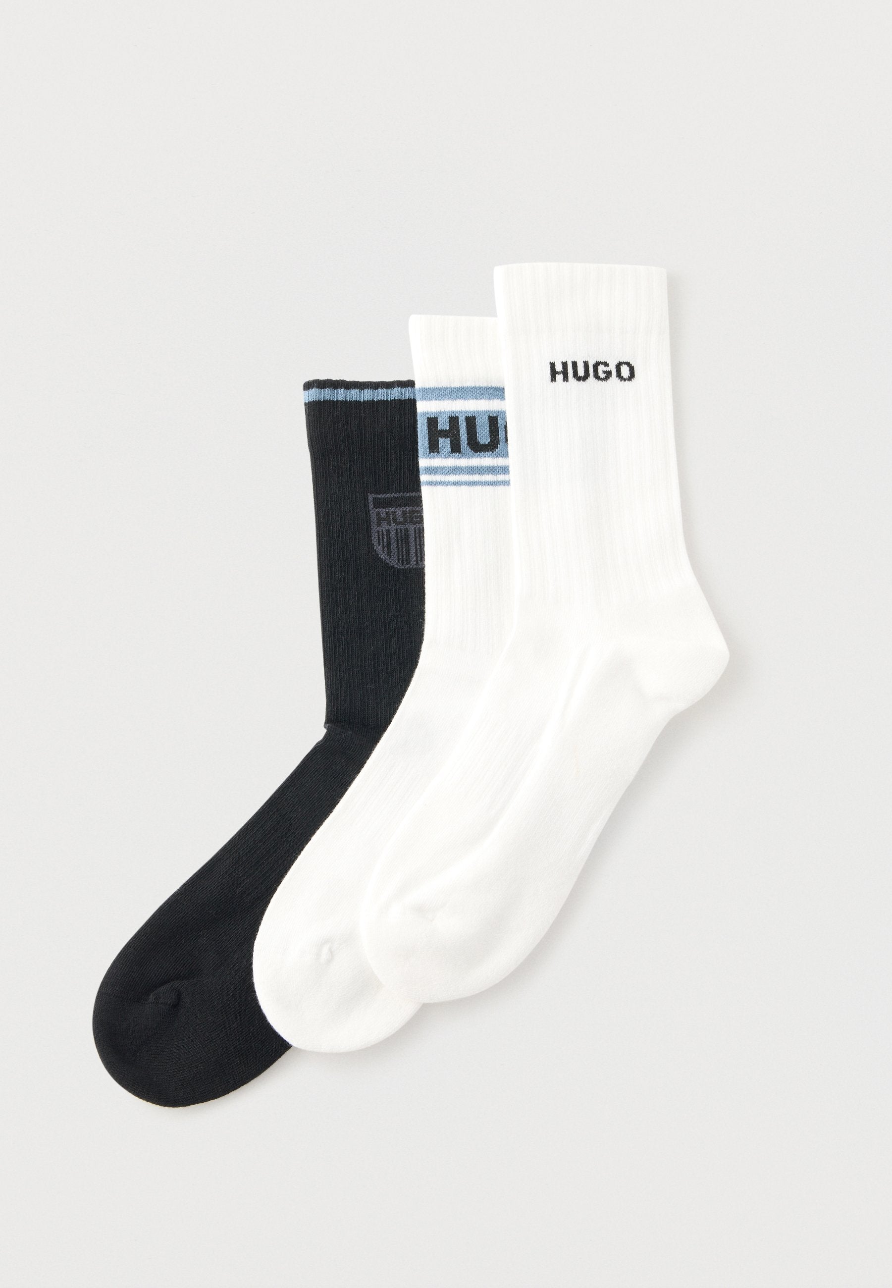 NEW LOGO 3 PACK - Socks - white