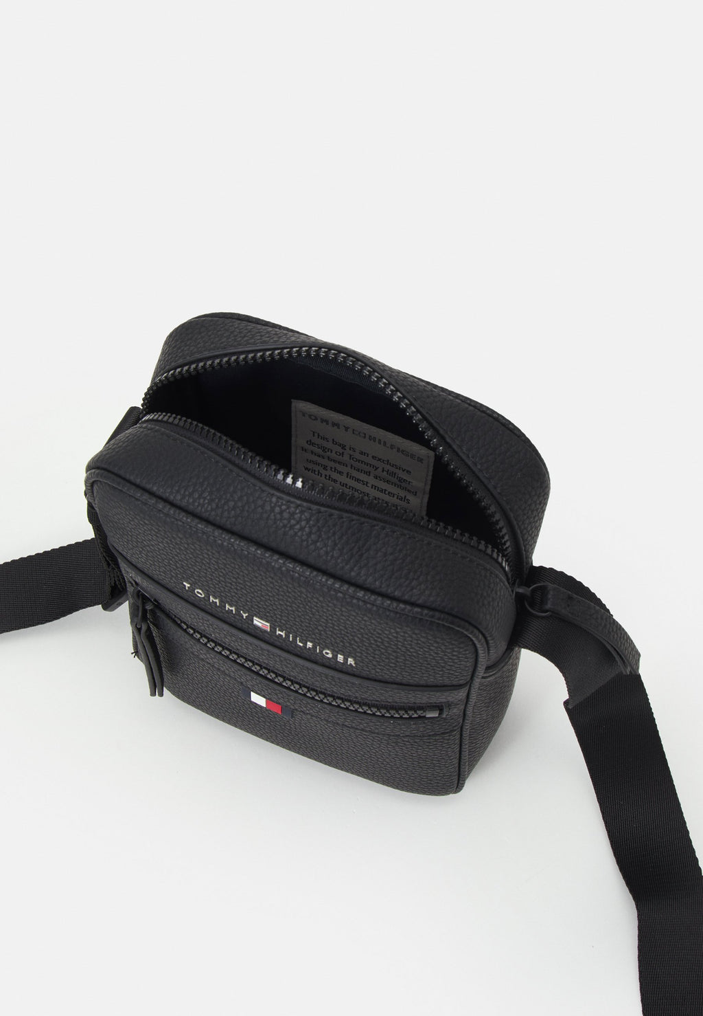 ESSENTIAL MINI REPORTER UNISEX - Cross body bag - black