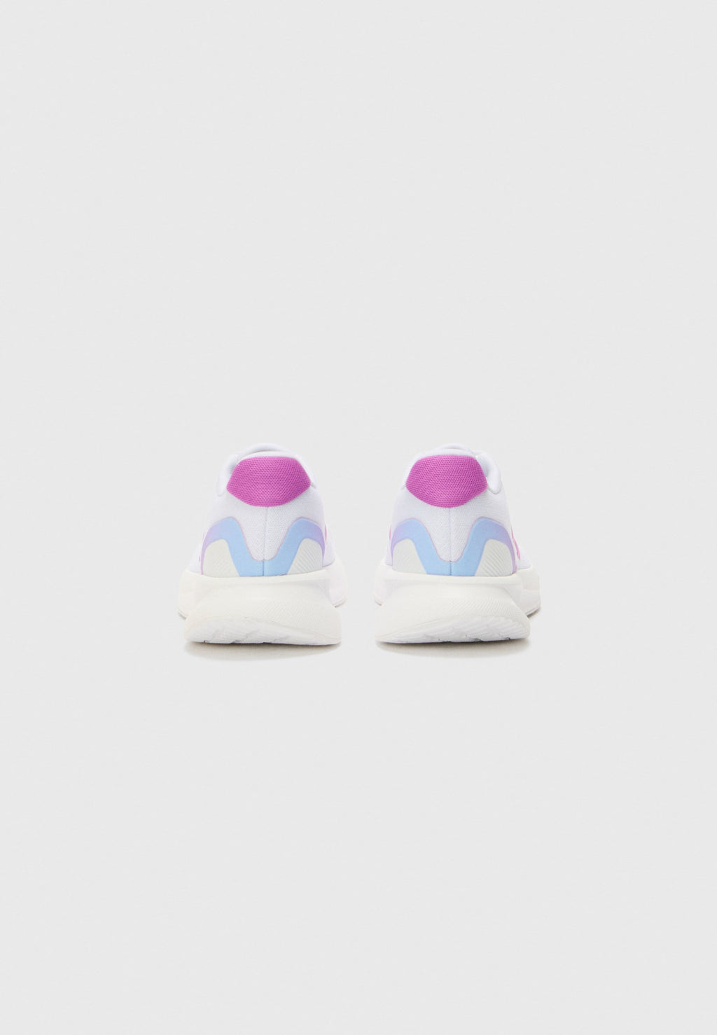 RUNFALCON 5 W - Chaussures de running sur route - white/purple burst/semi blue burst