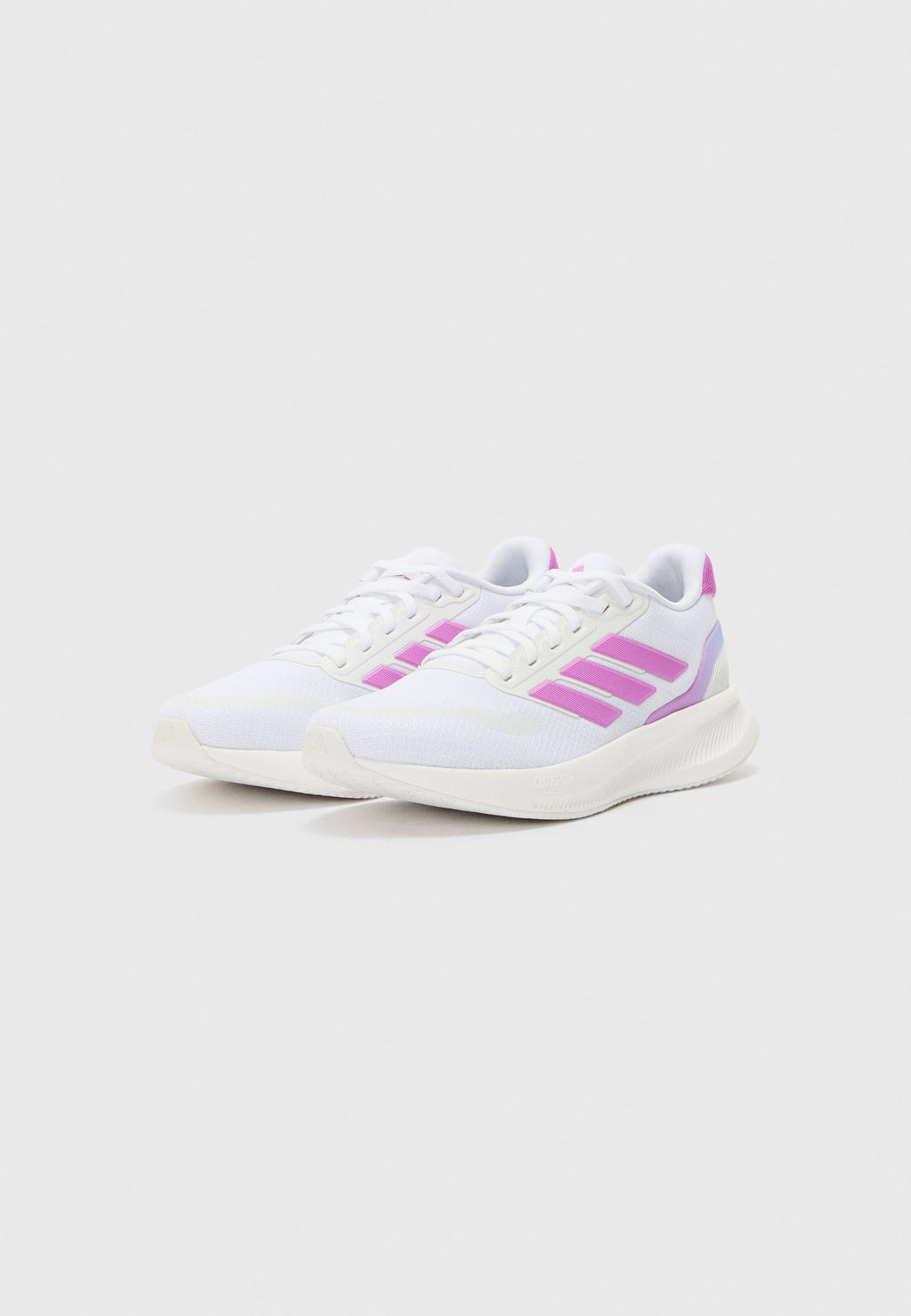 RUNFALCON 5 W - Chaussures de running sur route - white/purple burst/semi blue burst