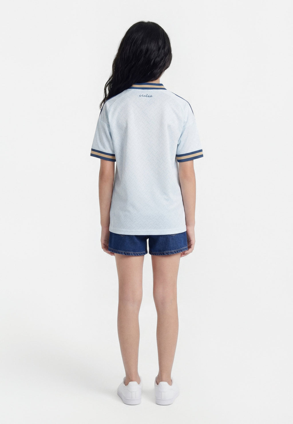 ITALY FICG AWAY JERSEY - Football jersey - aero blue