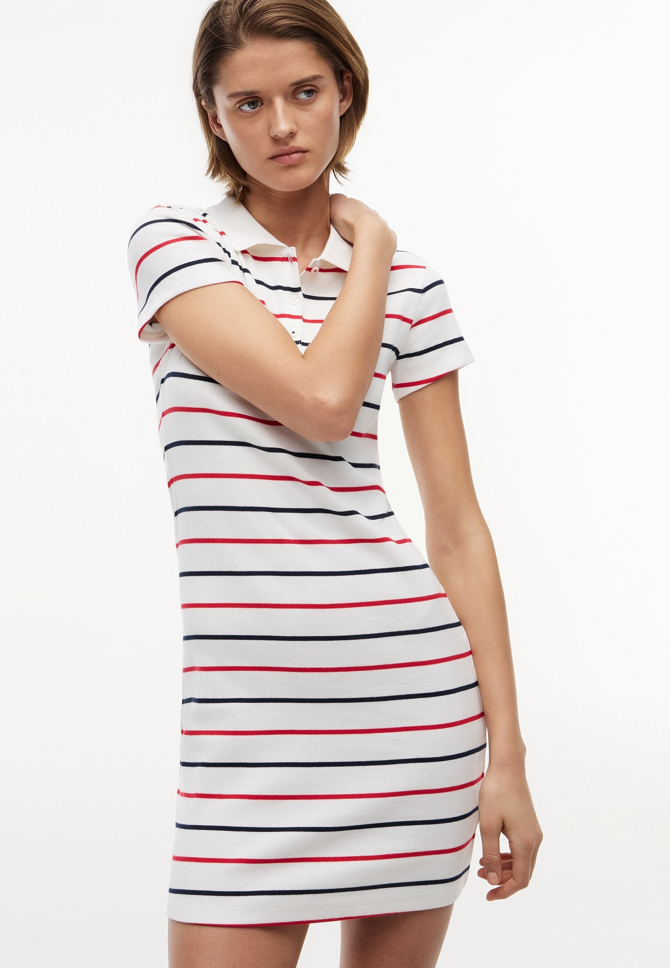 BODYCON DRESS - Day dress - ecru
