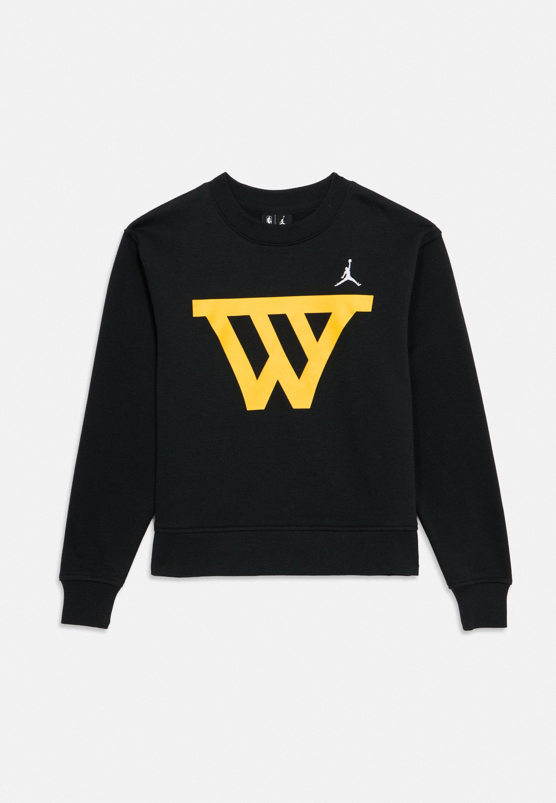 NBA GOLDEN STATE WARRIORS CREW UNISEX - Sweatshirt - black