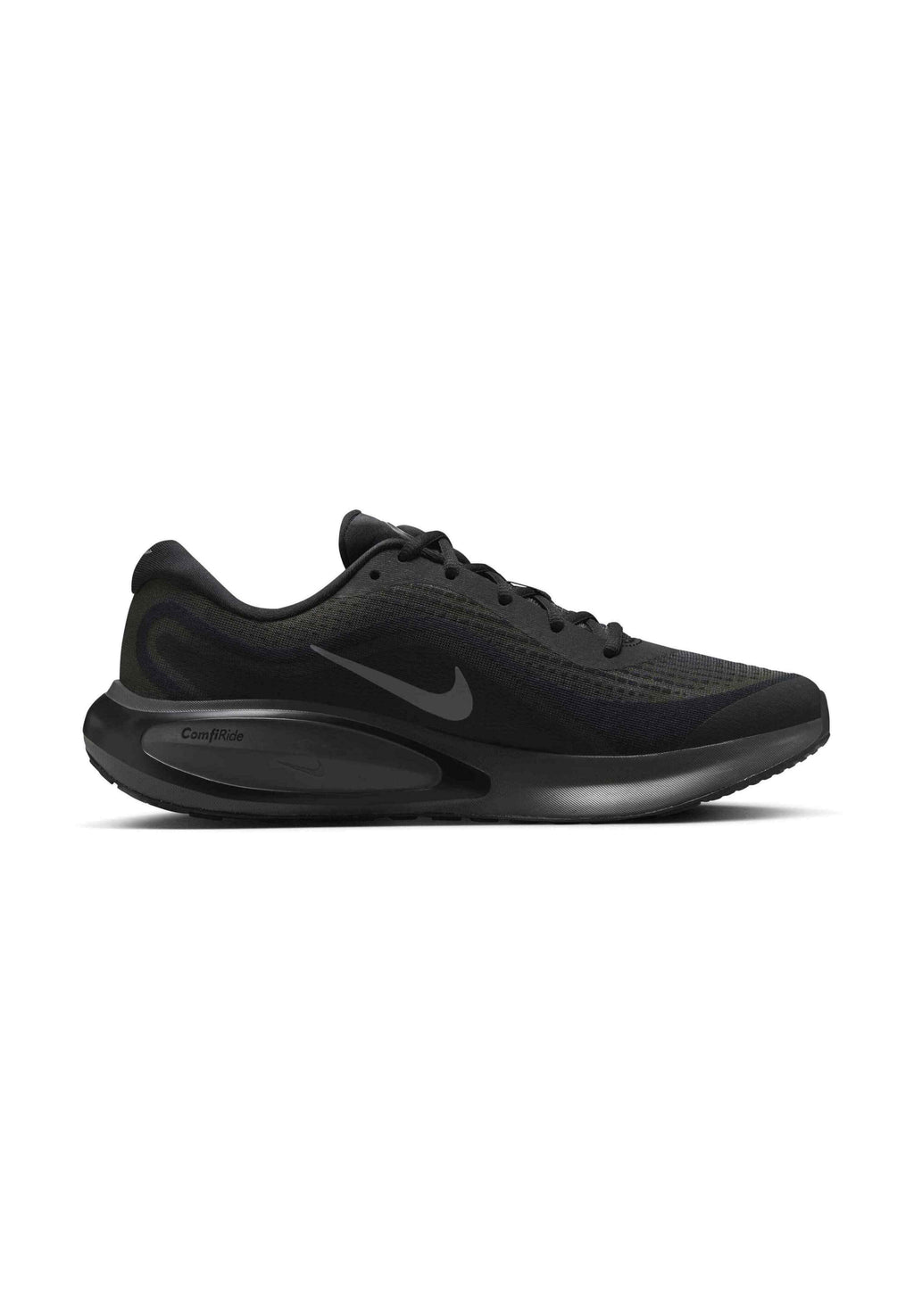 JOURNEY RUN - Road running shoes - black medium ash smoke grey