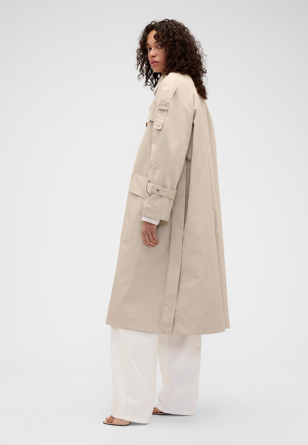 GAP VICTORIA BECKHAM TRENCH COAT - Trenchcoat - ecru