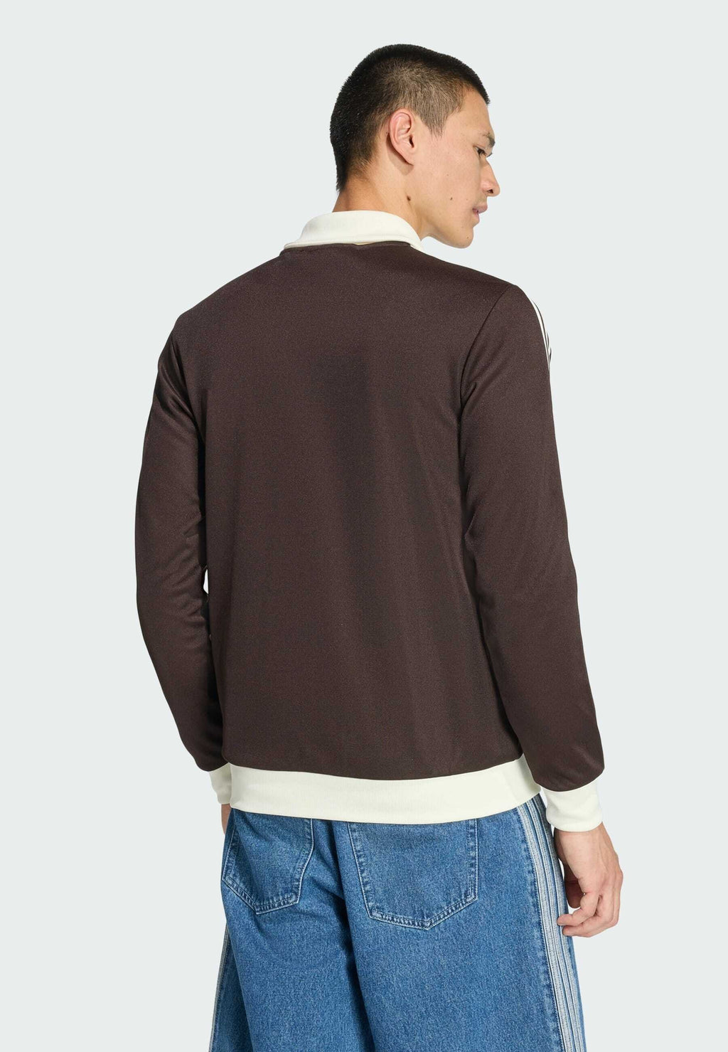 BECKENBAUER TT - Sweat zippé - aurora coffee   off white