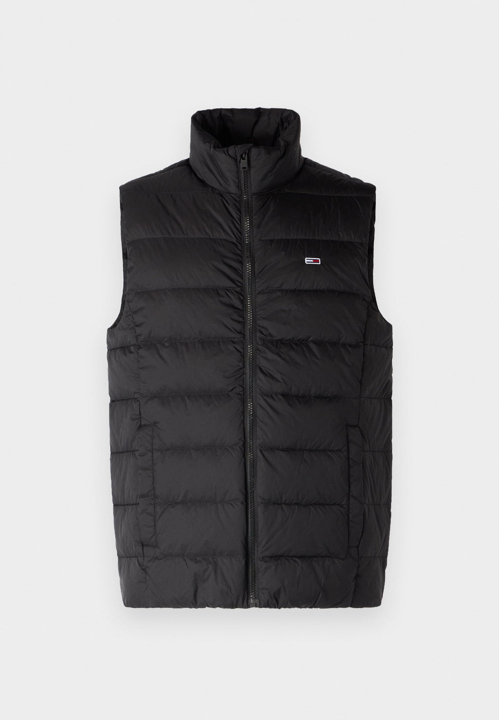 FLAG EMBROIDERY DOWN GILET - Waistcoat - black