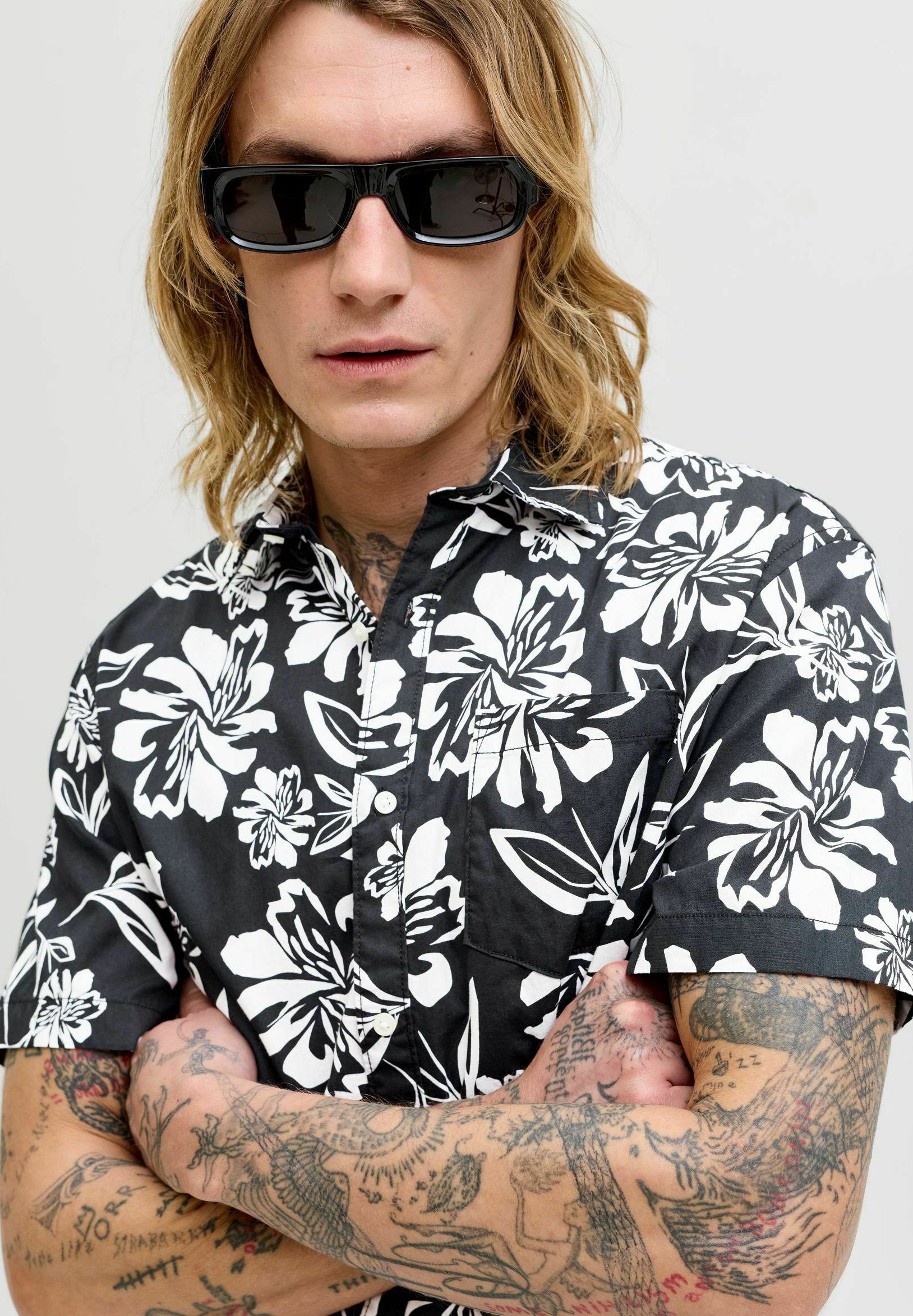 Regular Fit - Shirt - black