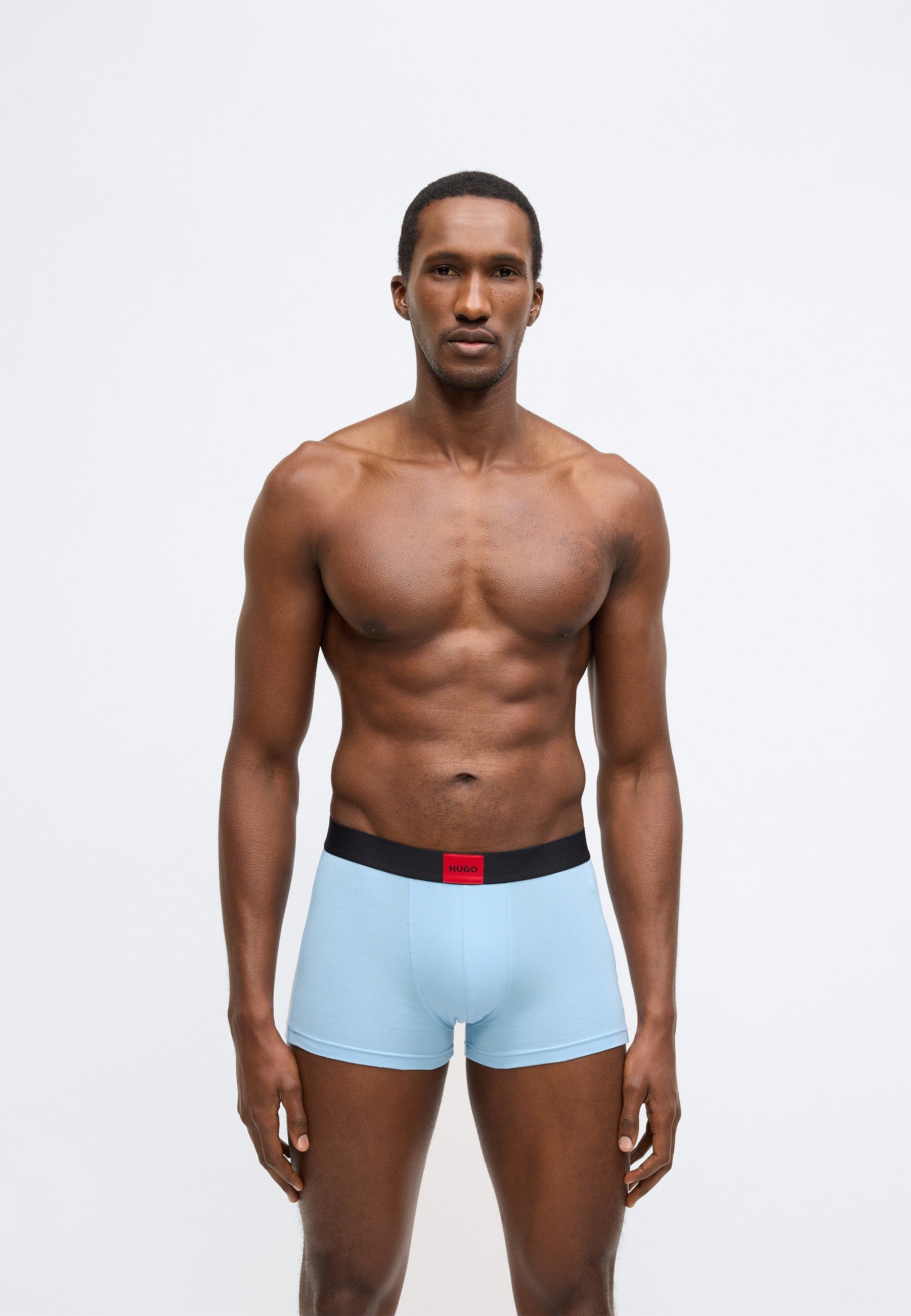 GALAXY 3 PACK - Trunks - black/light blue/blue