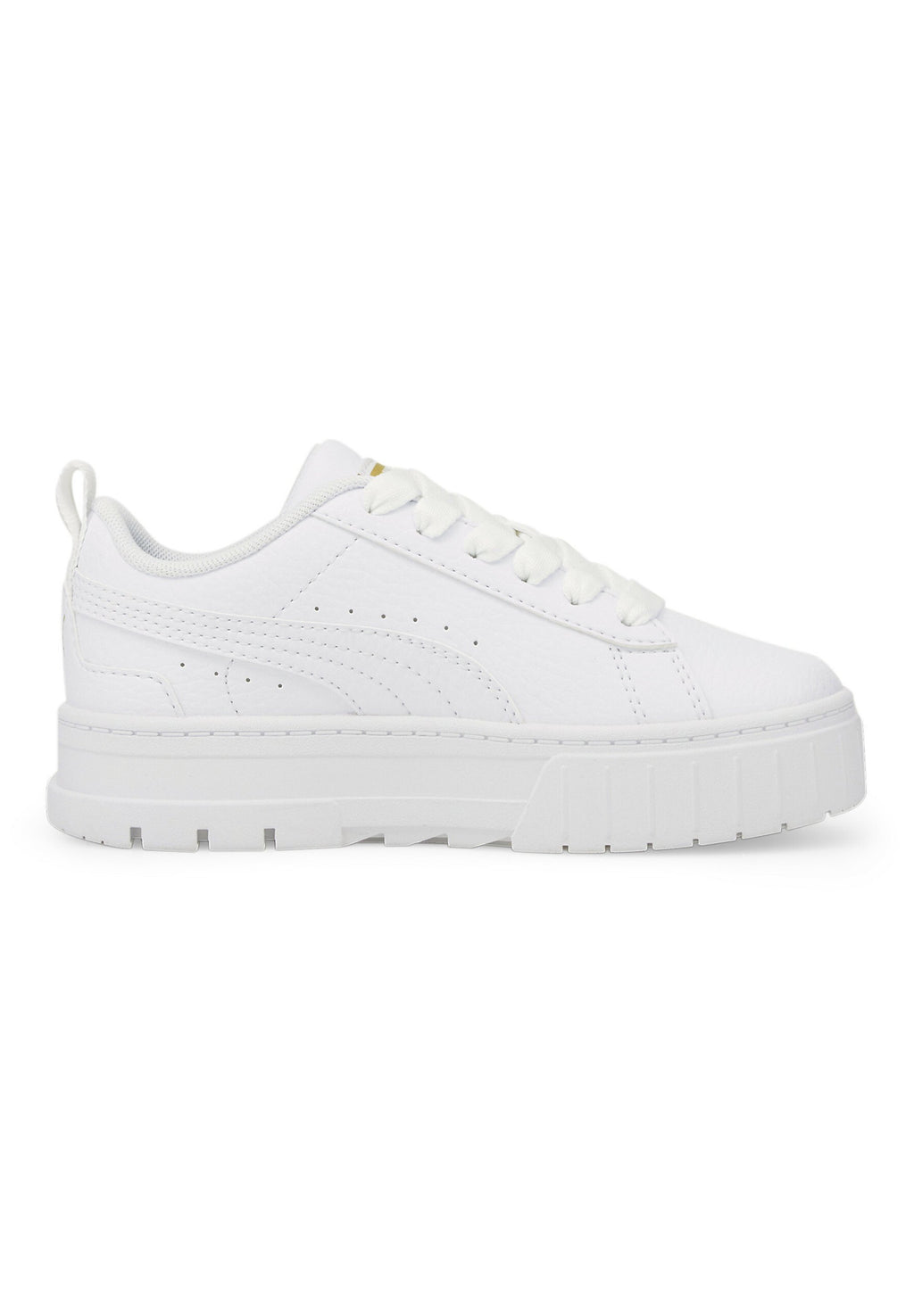 MAYZE UNISEX - Trainers - puma white/puma team gold