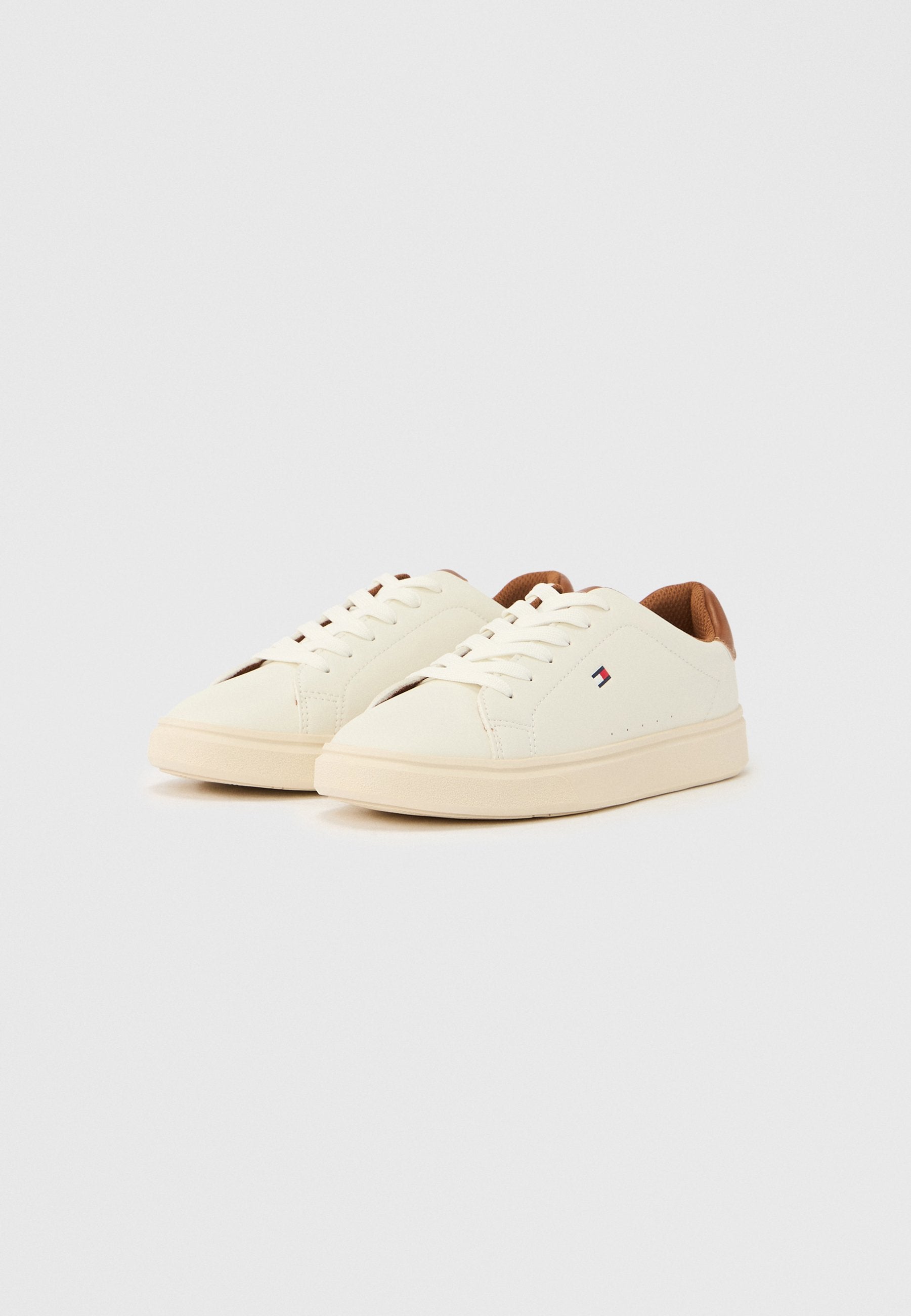 COOPER UNISEX - Trainers - off white/cognac