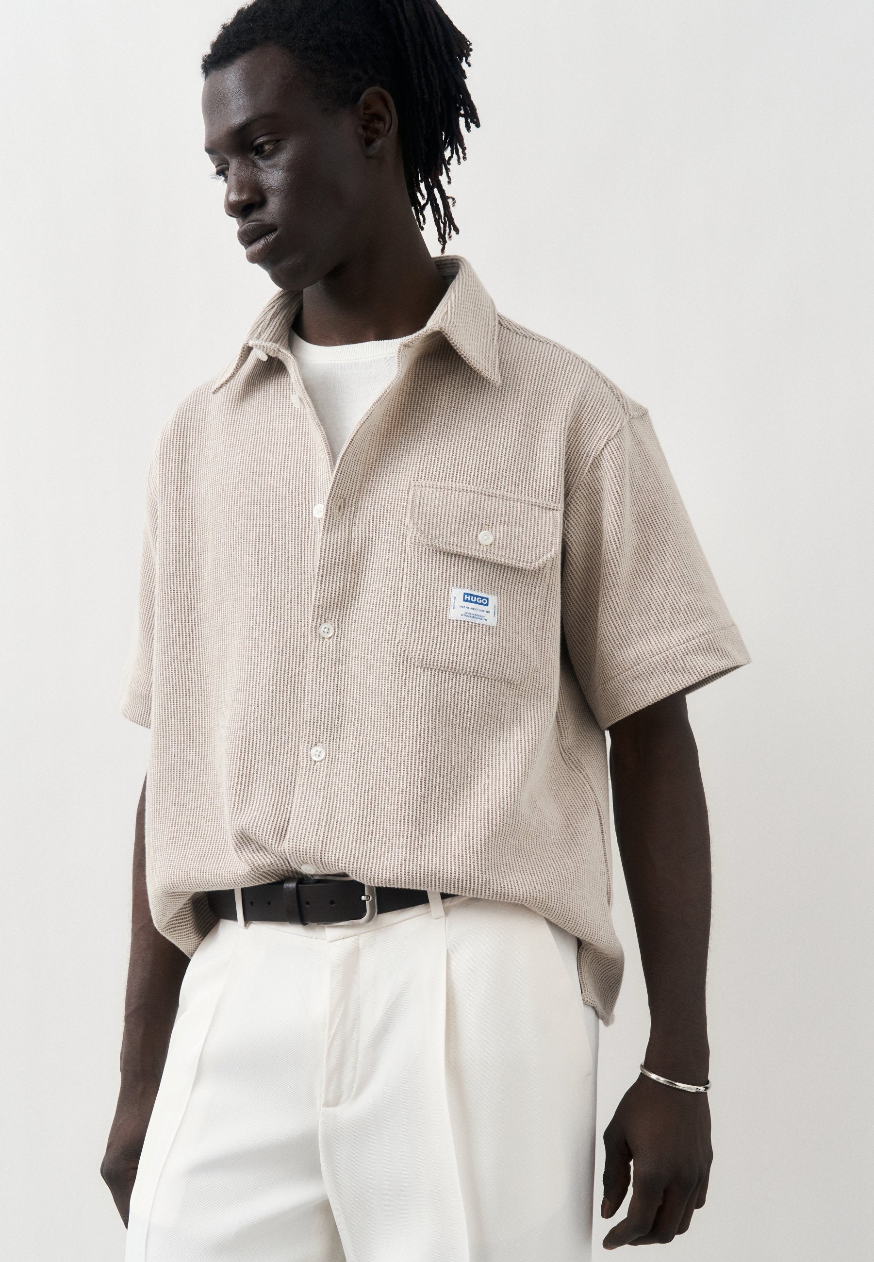 EBAFFINO - Shirt - open white