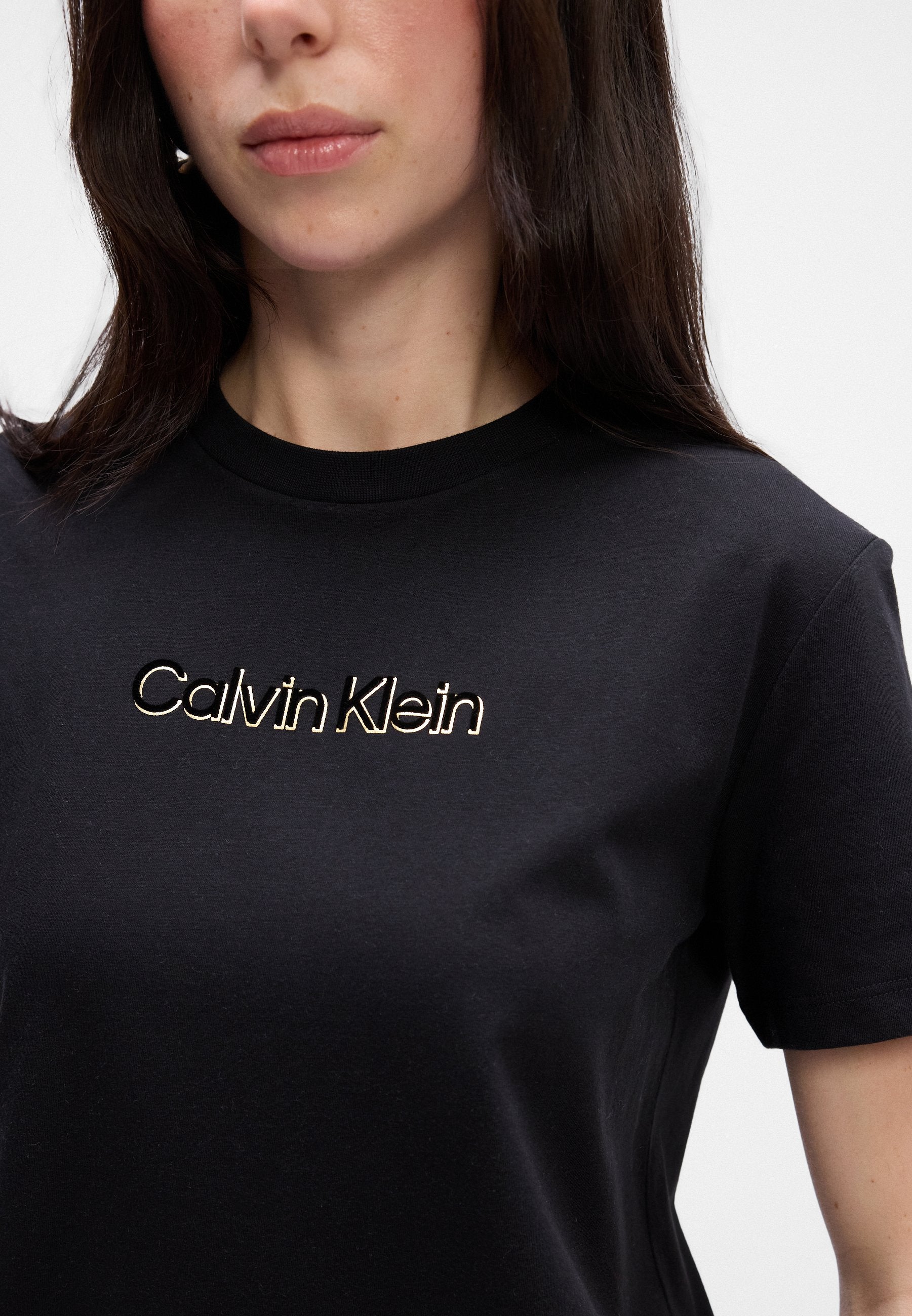 CLASSIC TEE - Print T-shirt - black