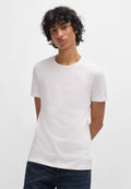 ROUND  - Basic T-shirt - black/white