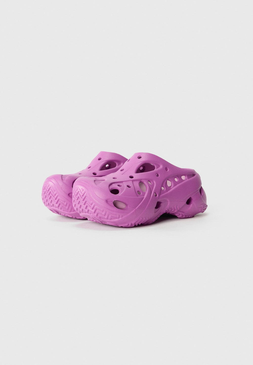CAGED - Heeled mules - grapeberry