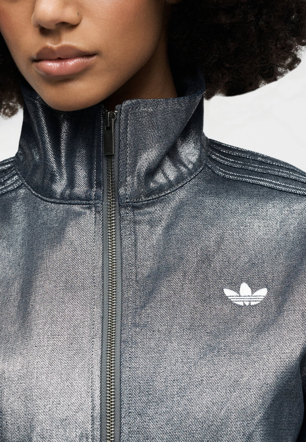 FIREBIRD - Denim jacket - silver-coloured