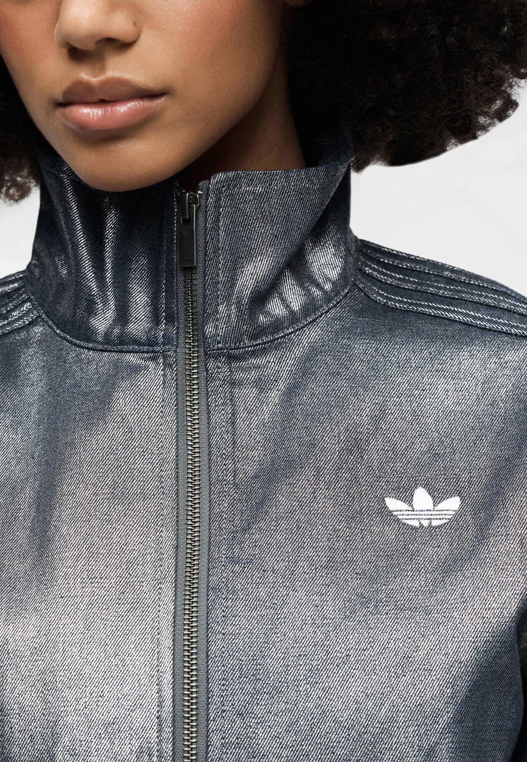 FIREBIRD - Denim jacket - silver-coloured