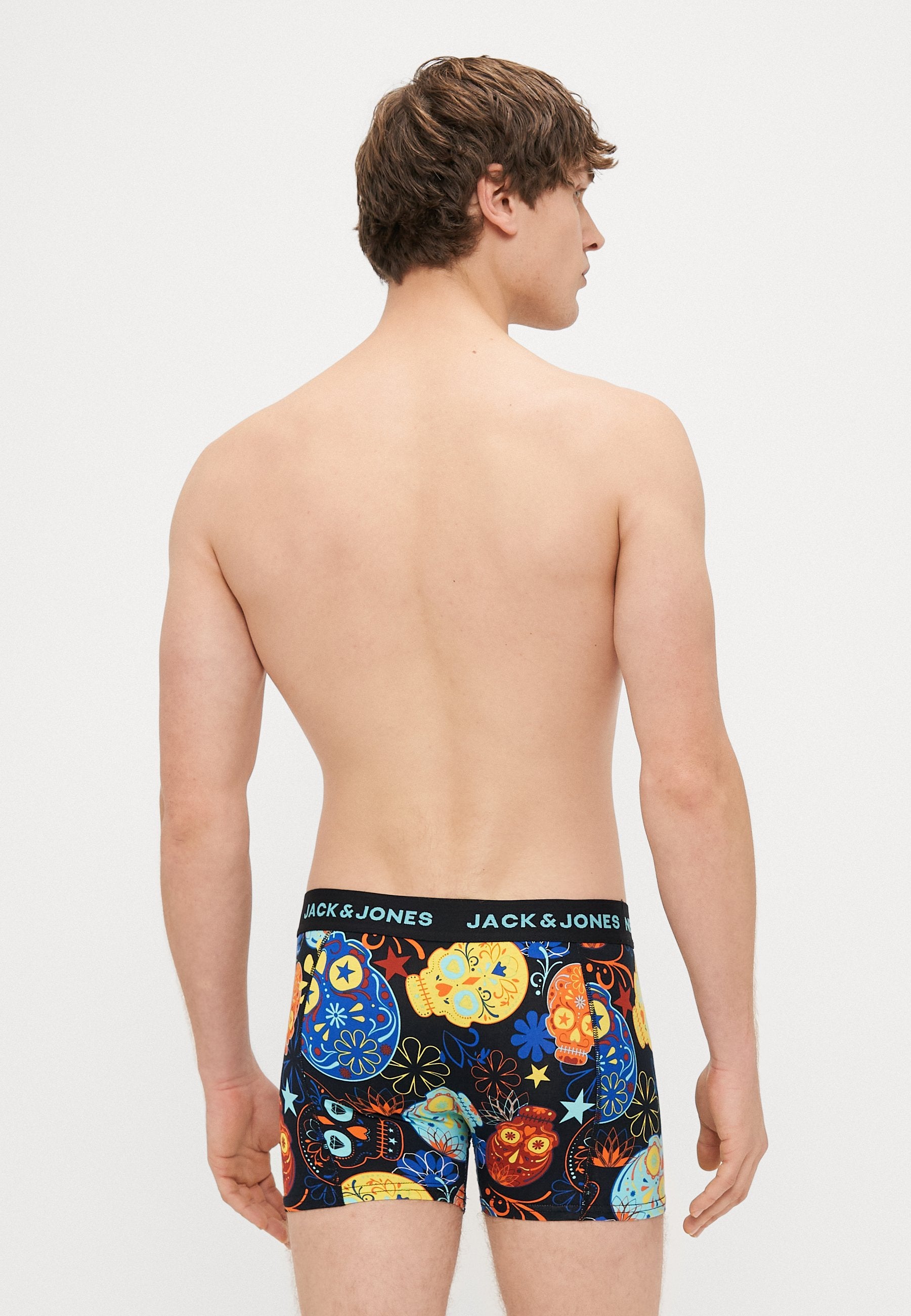 JACSUGAR SKULL TRUNKS 3 PACK - Trunks - black/blazing yellow