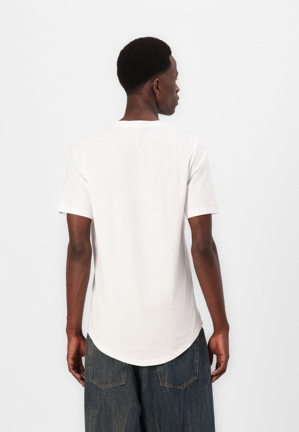 JJENOA TEE CREW NECK - Basic T-shirt - weiß