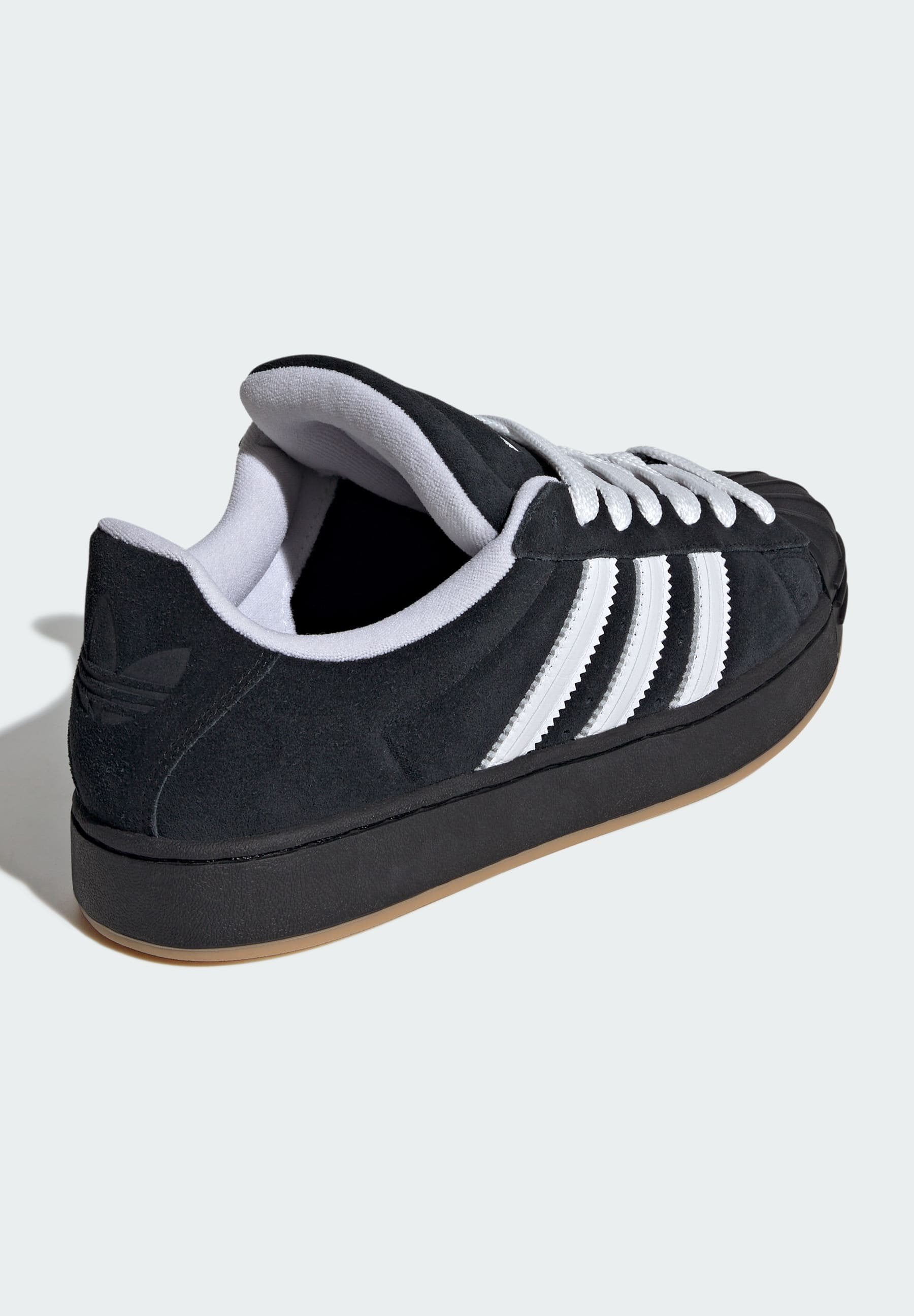 SUPERSTAR ST UNISEX - أحذية رياضية - أسود أساسي/أبيض/مطاط
