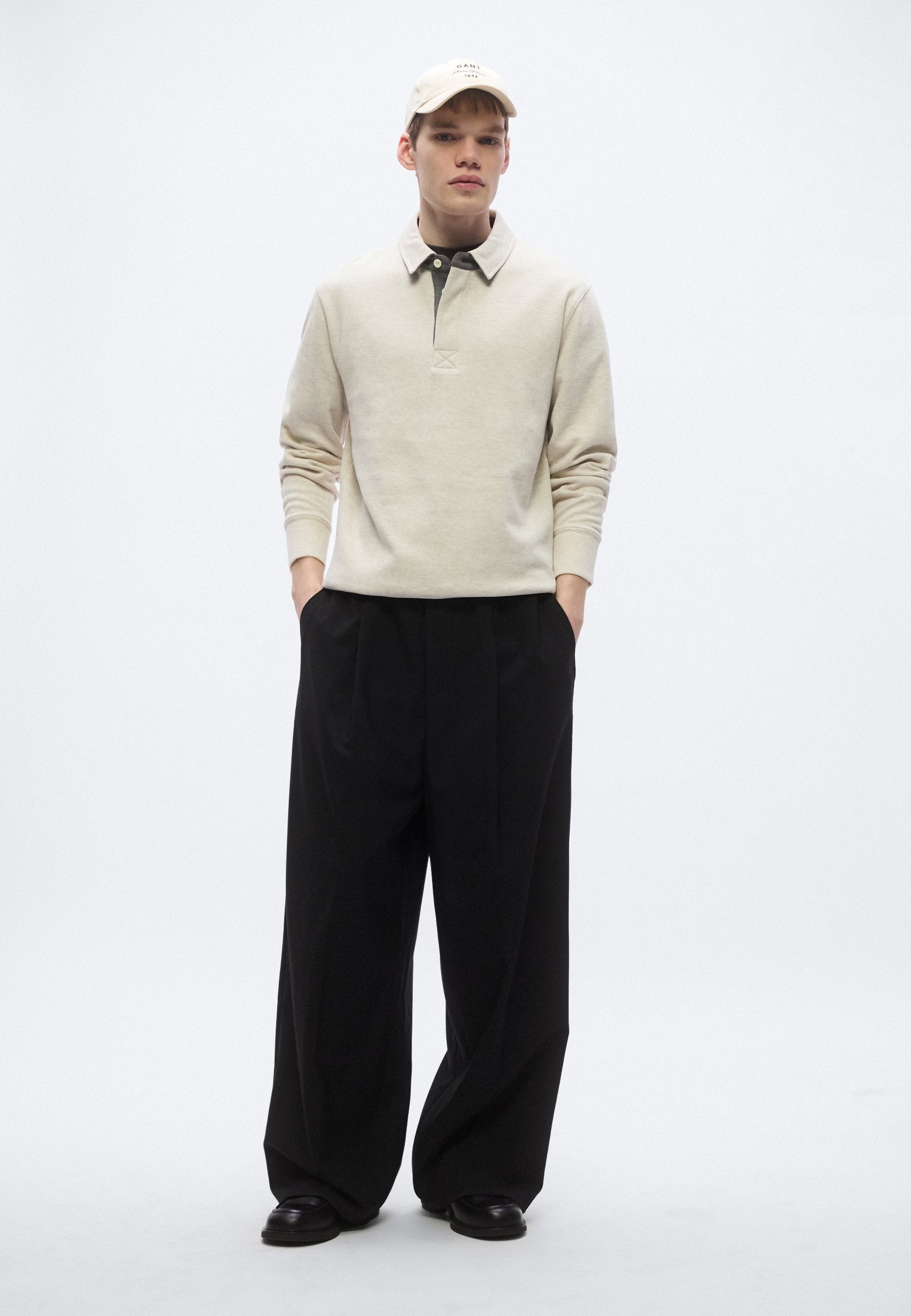 LIGHT SACKER  - Polo shirt - seed melange