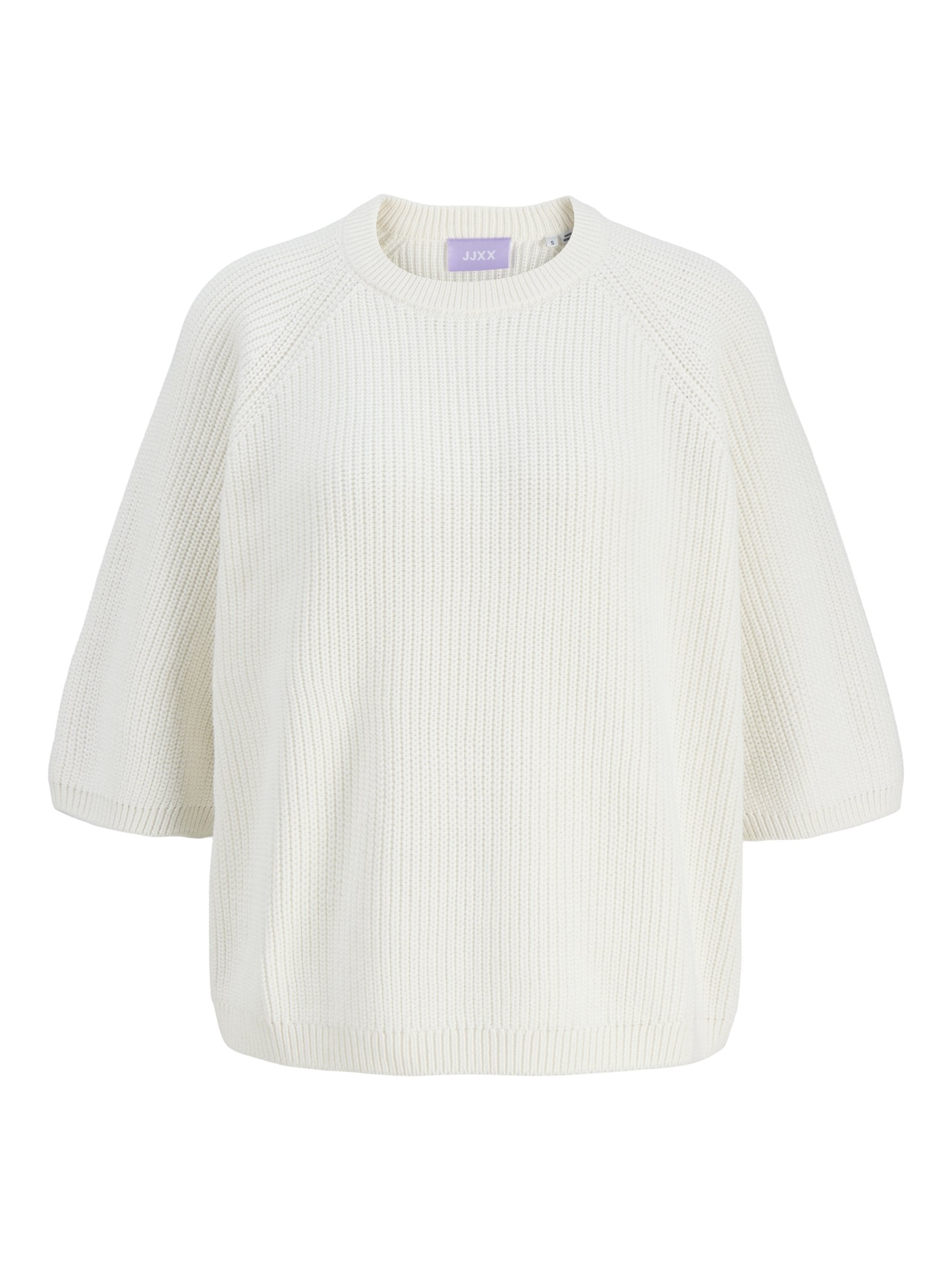 JXMARGE TWIST CREW NECK - Pull - snow white