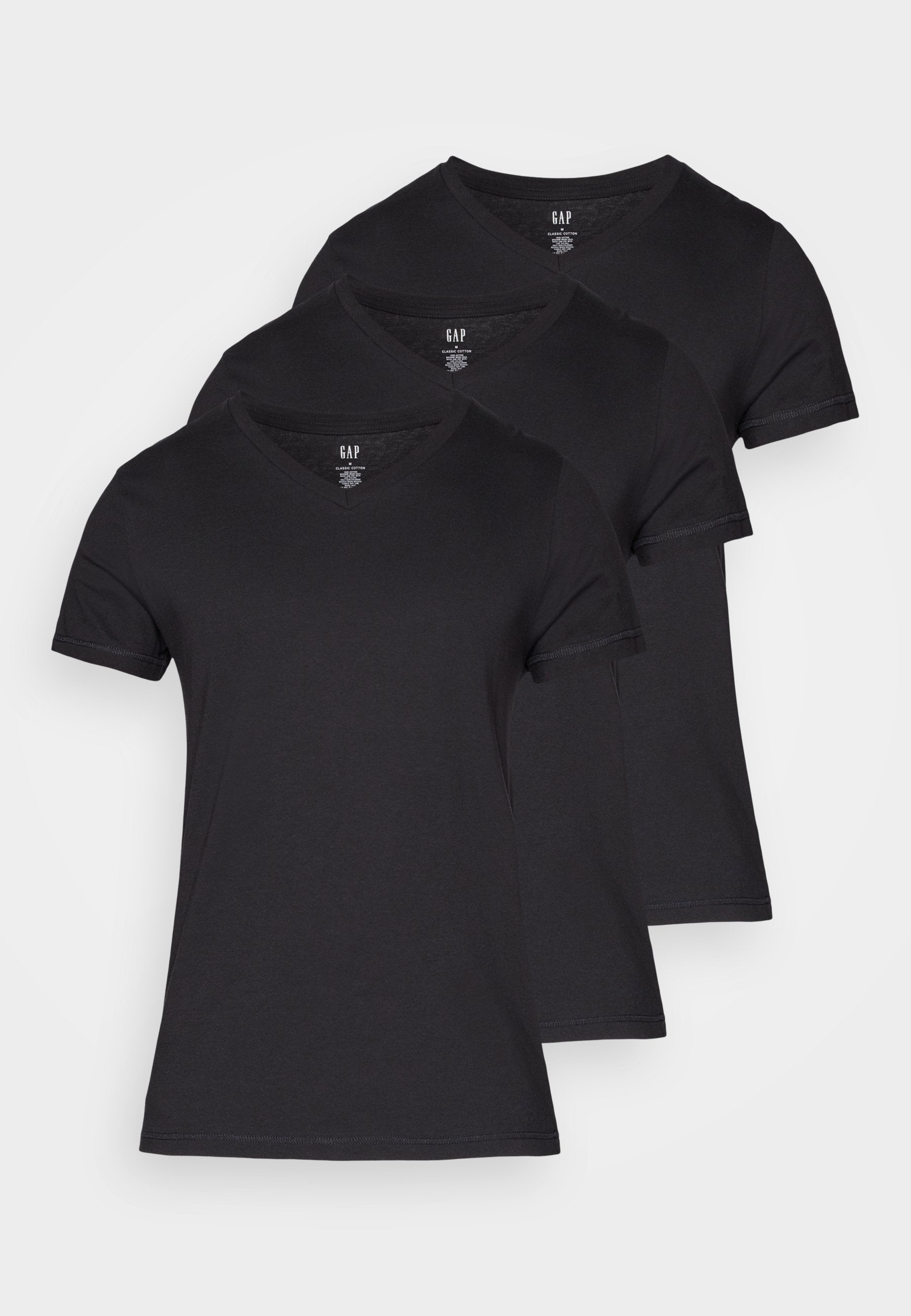 3 PACK - Undershirt - true black