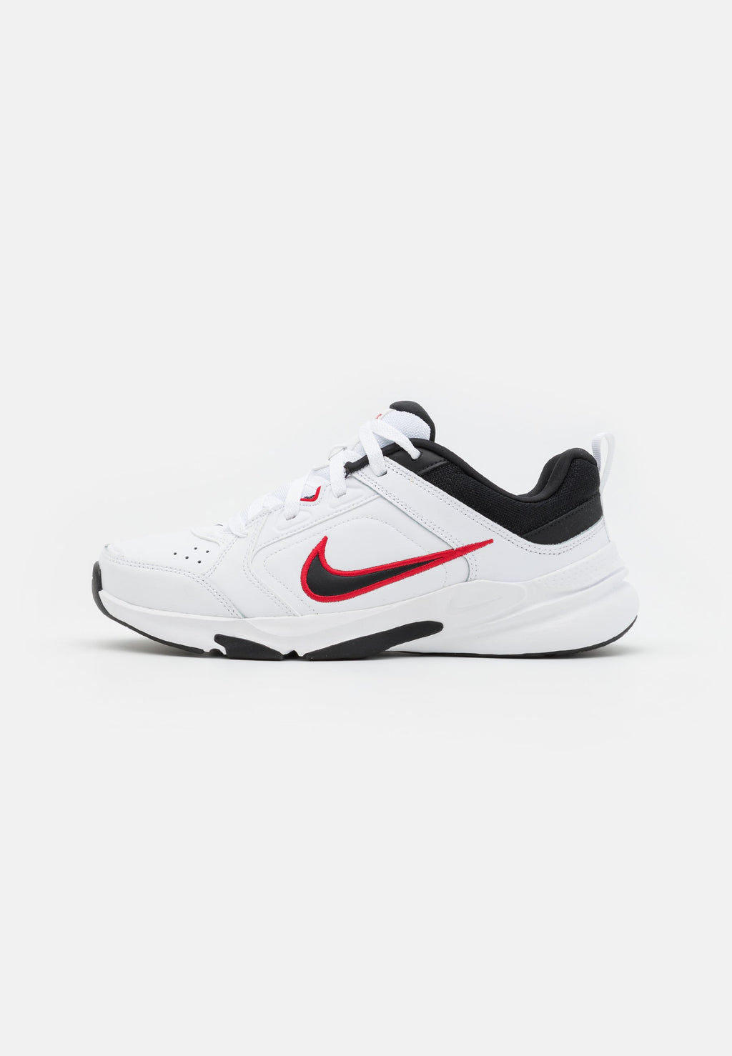 DEFY ALL DAY - Training shoe - white/black/medium brown/particle grey