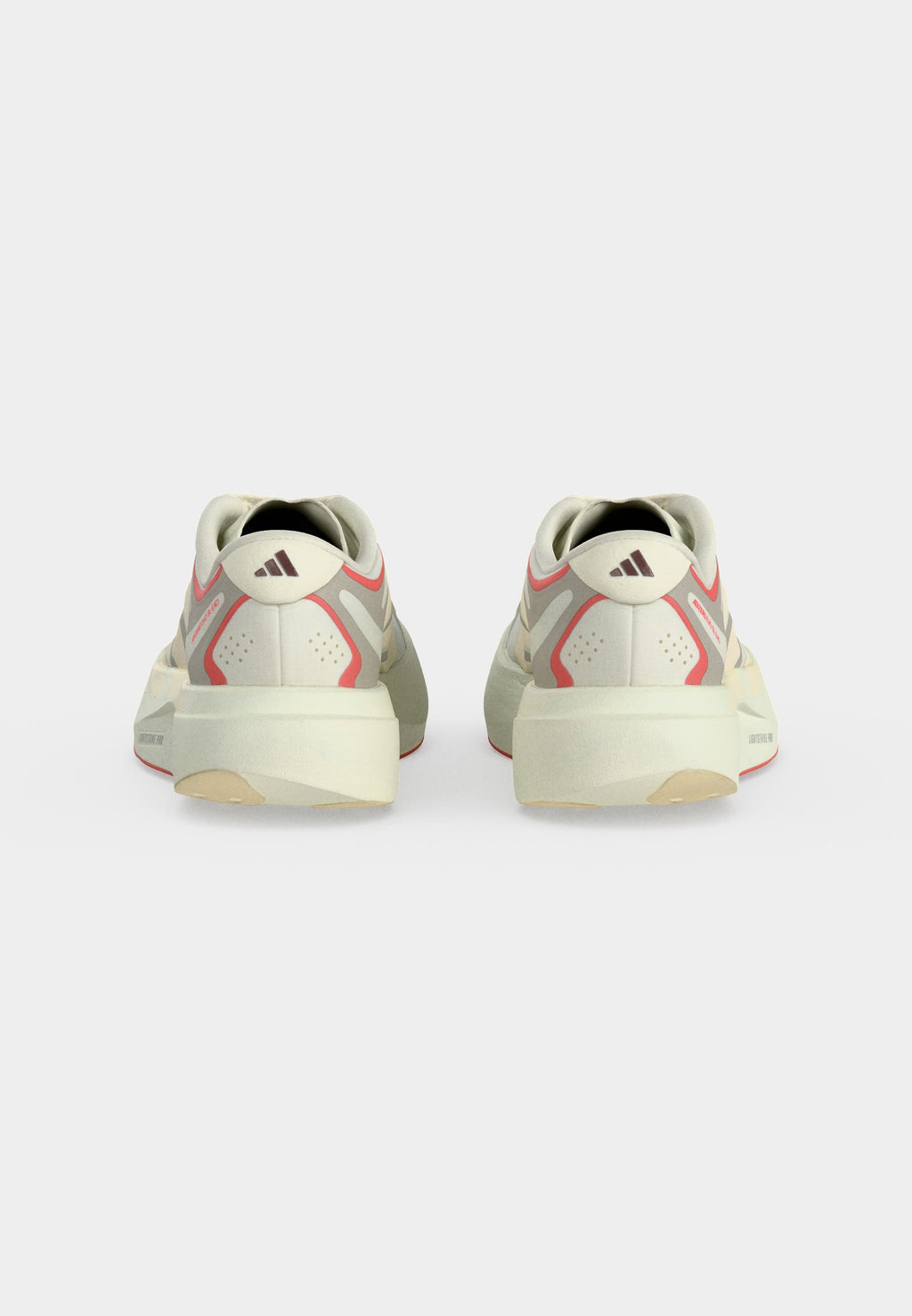 ADIZERO EVO SL EXO W - Road running shoes - off white/white/shadow red