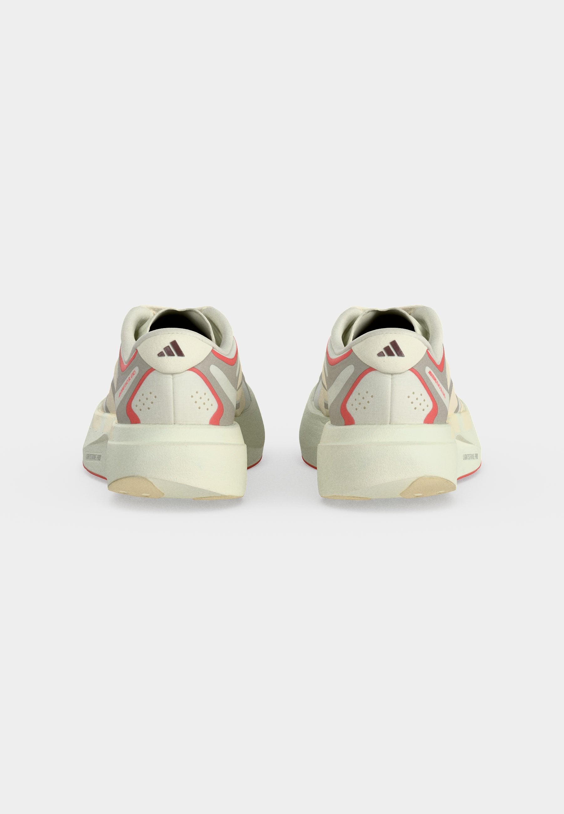 ADIZERO EVO SL EXO W - Road running shoes - off white/white/shadow red