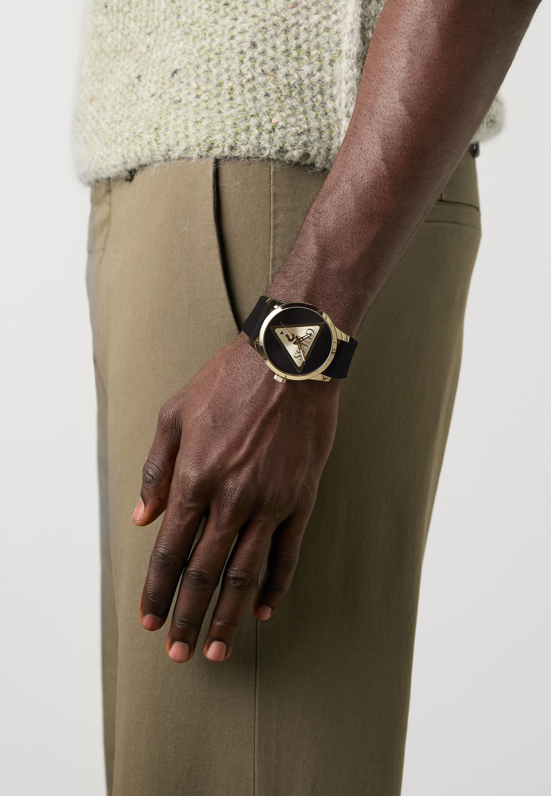BADGE - Watch - black
