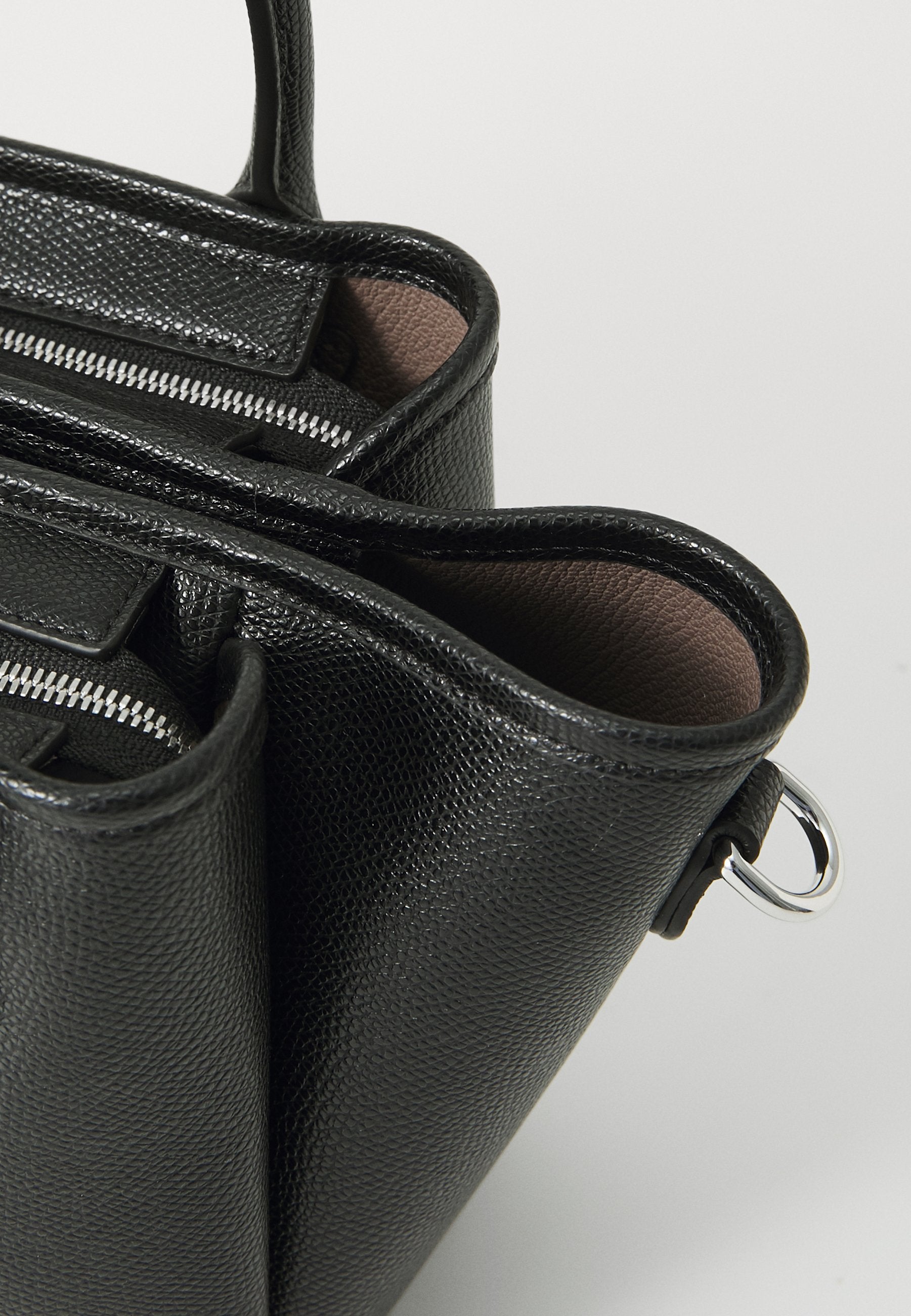 ODETTE TOTE - Handbag - nero/taupe