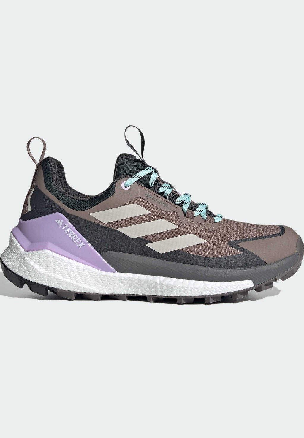 FREE HIKER 2 LOW GTX W - Hiking shoes - trace brown/alumina