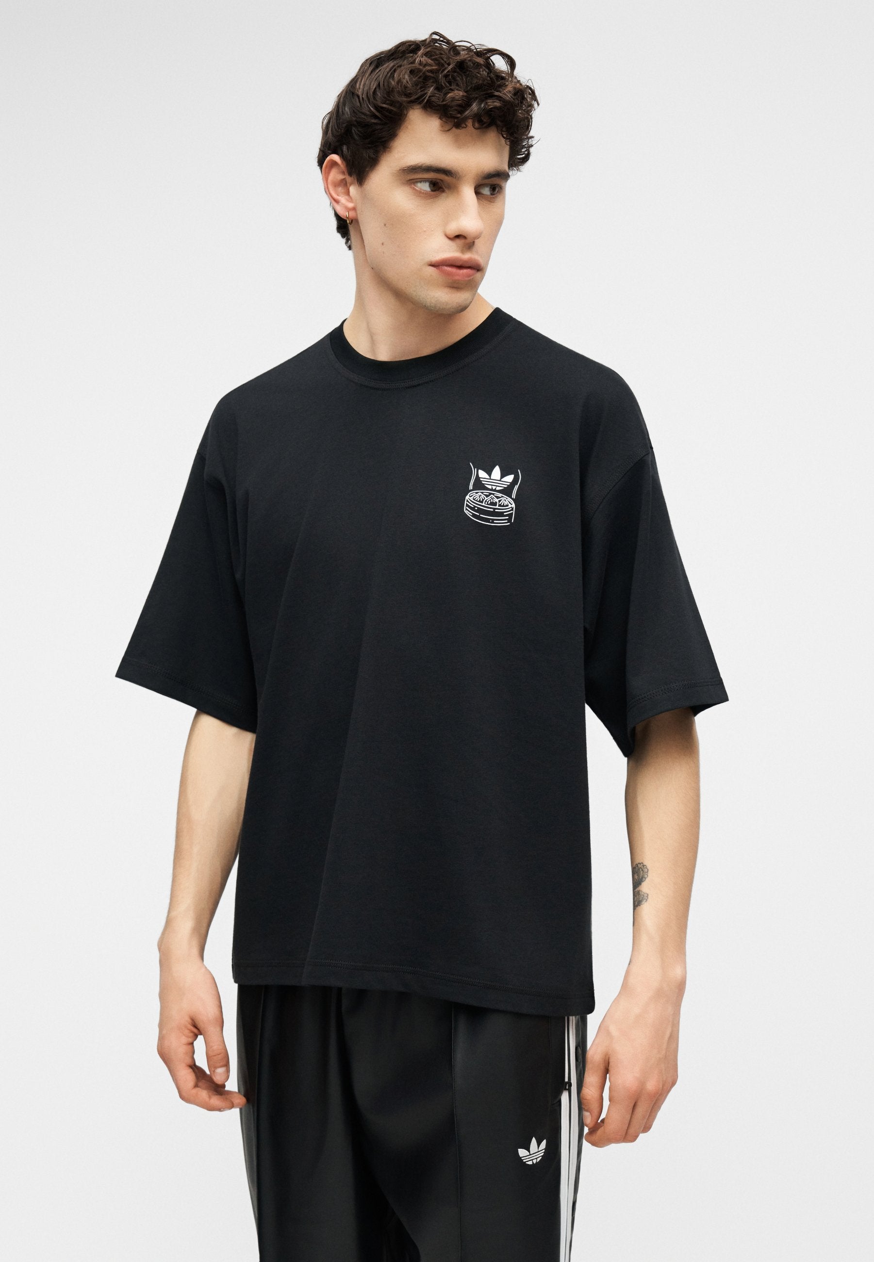CHOPSTICKS TEE UNISEX - Print T-shirt - black